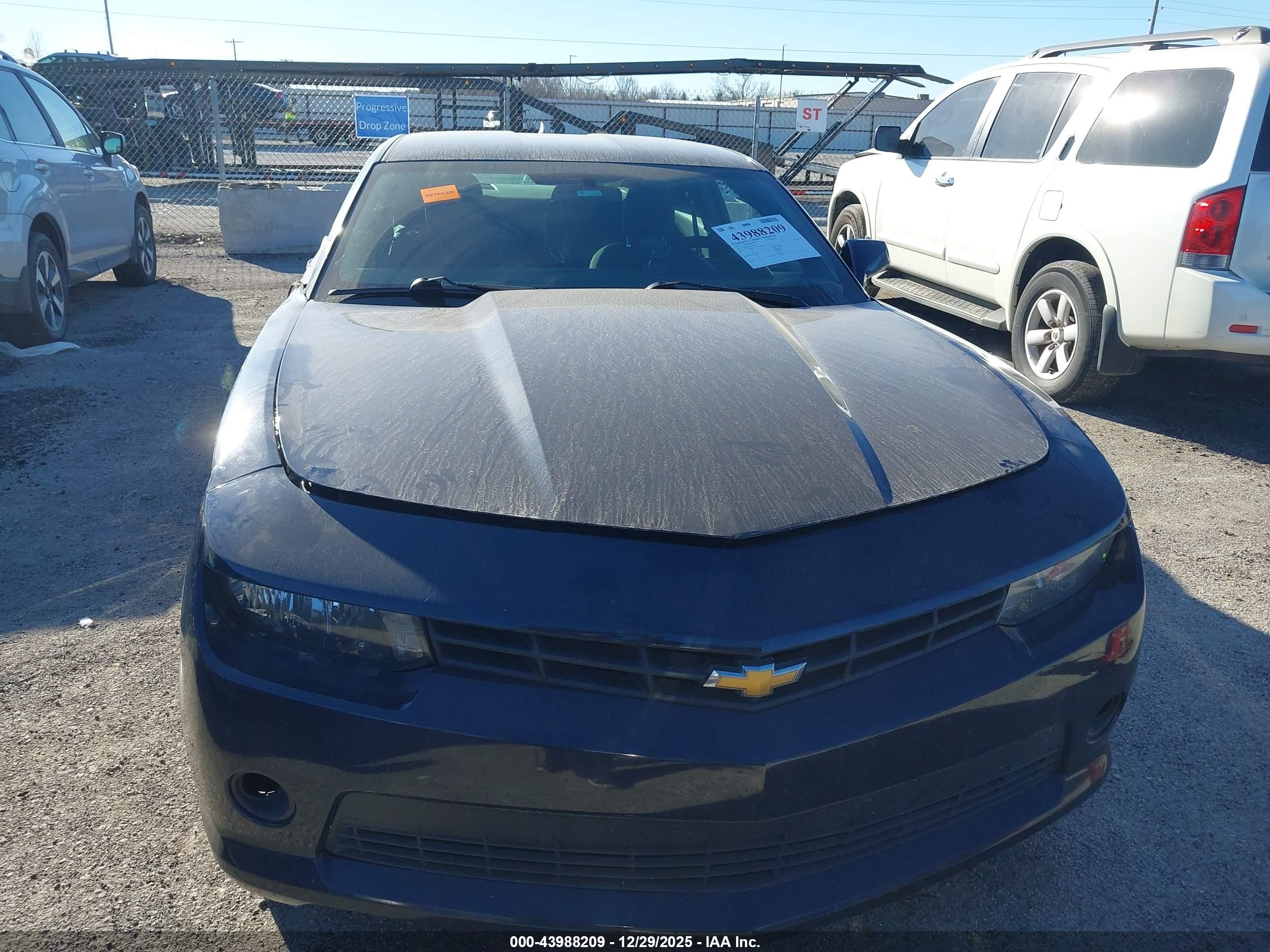 2015 Chevrolet Camaro 1lt Black vin: 2G1FD1E38F9228276