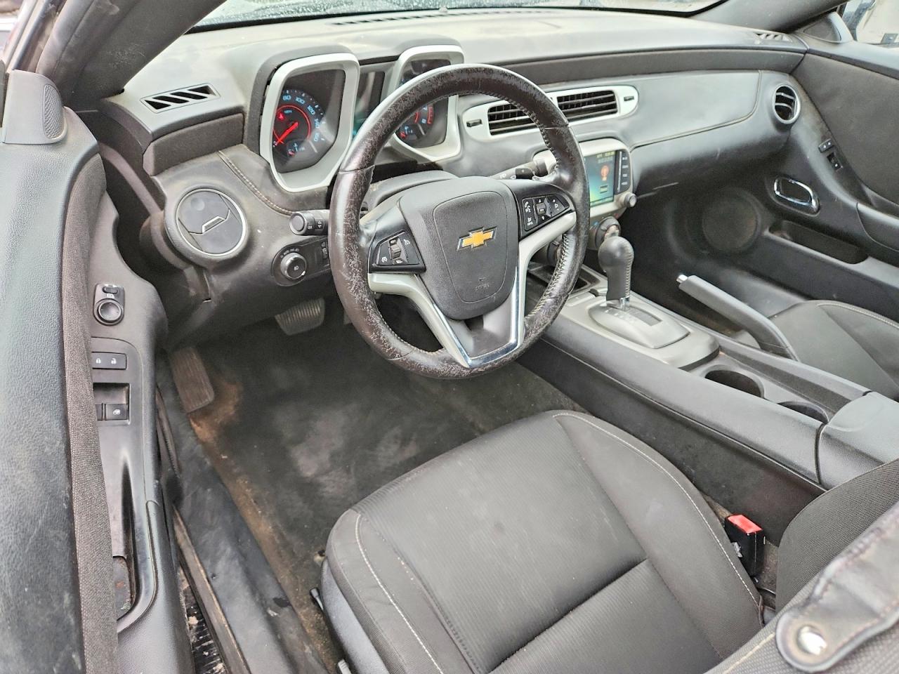 2015 Chevrolet Camaro Lt Black vin: 2G1FD1E38F9270883