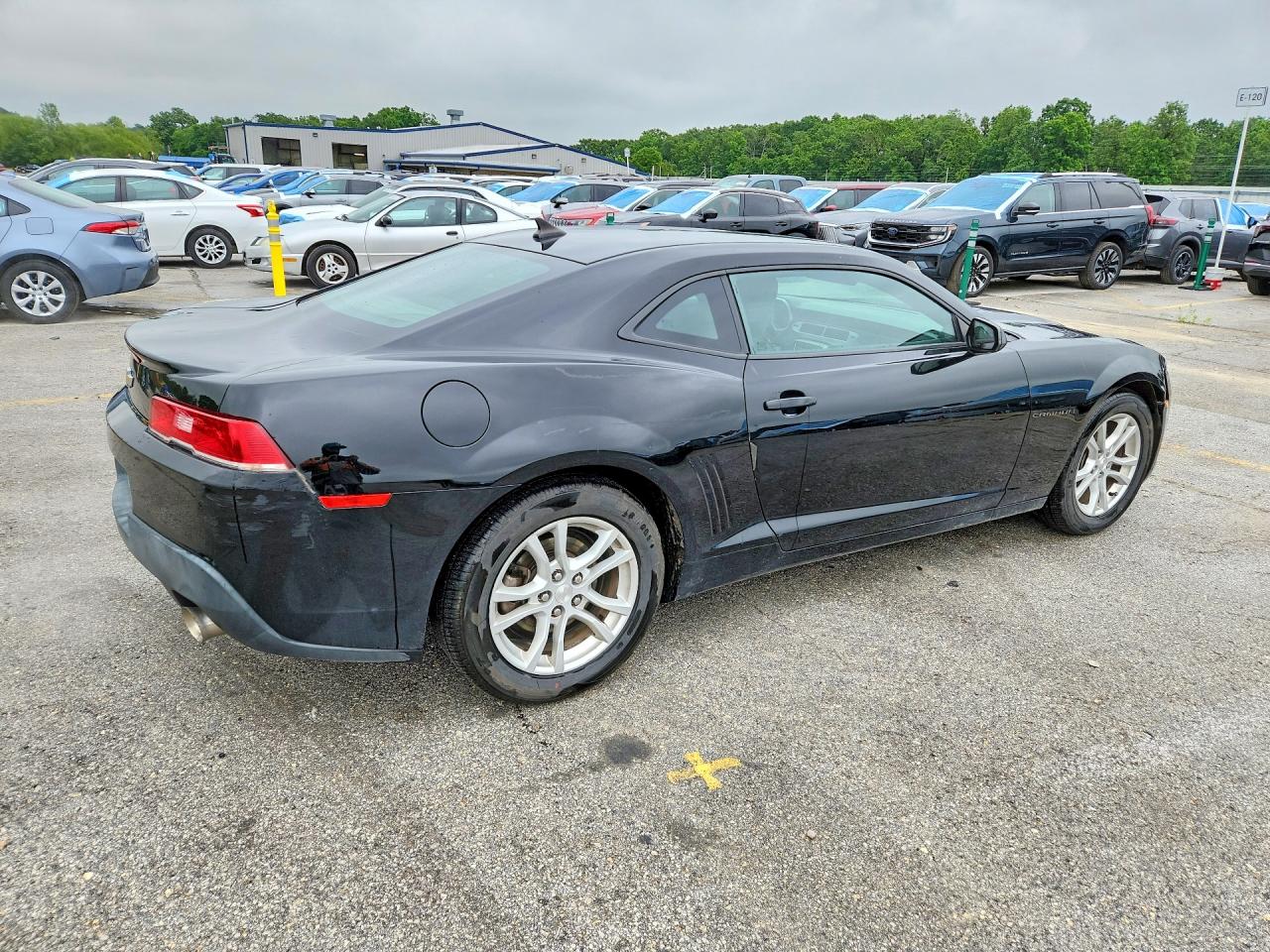 2015 Chevrolet Camaro Lt Black vin: 2G1FD1E38F9270883