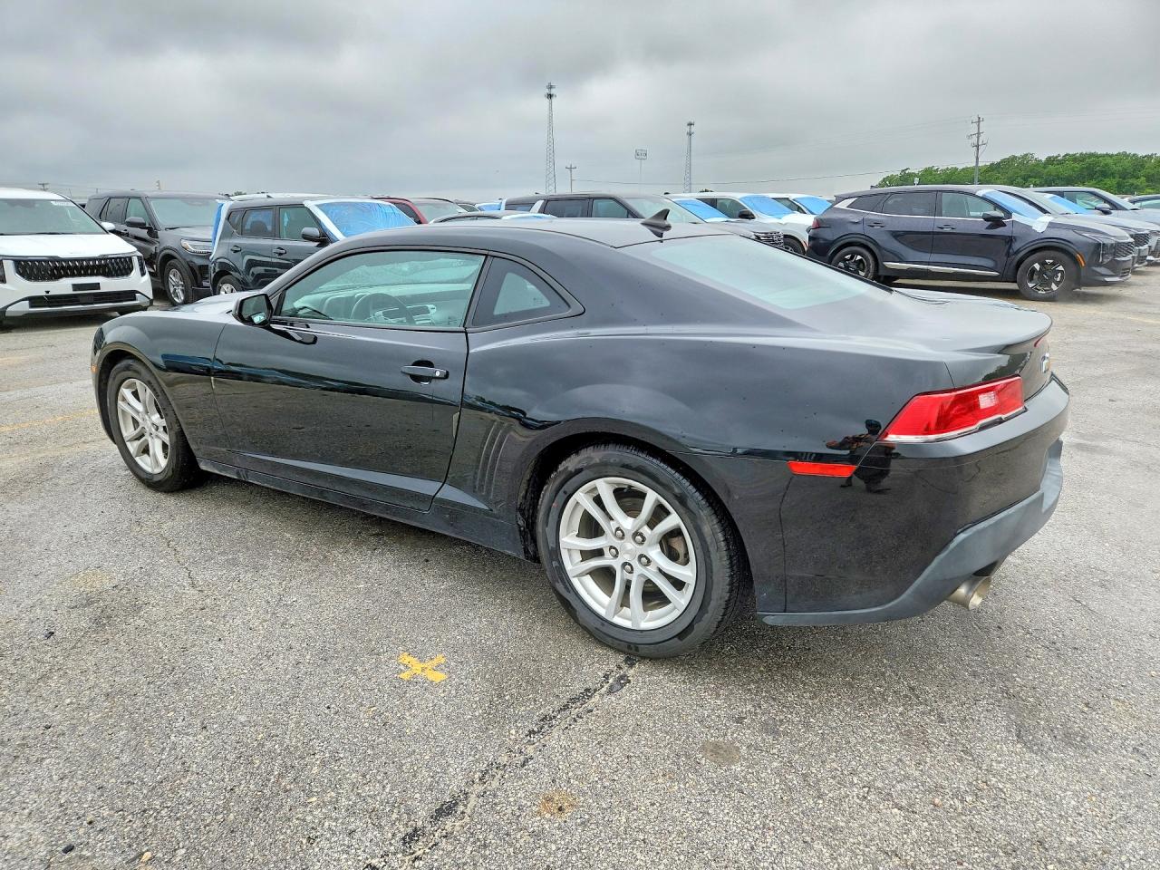 2015 Chevrolet Camaro Lt Black vin: 2G1FD1E38F9270883