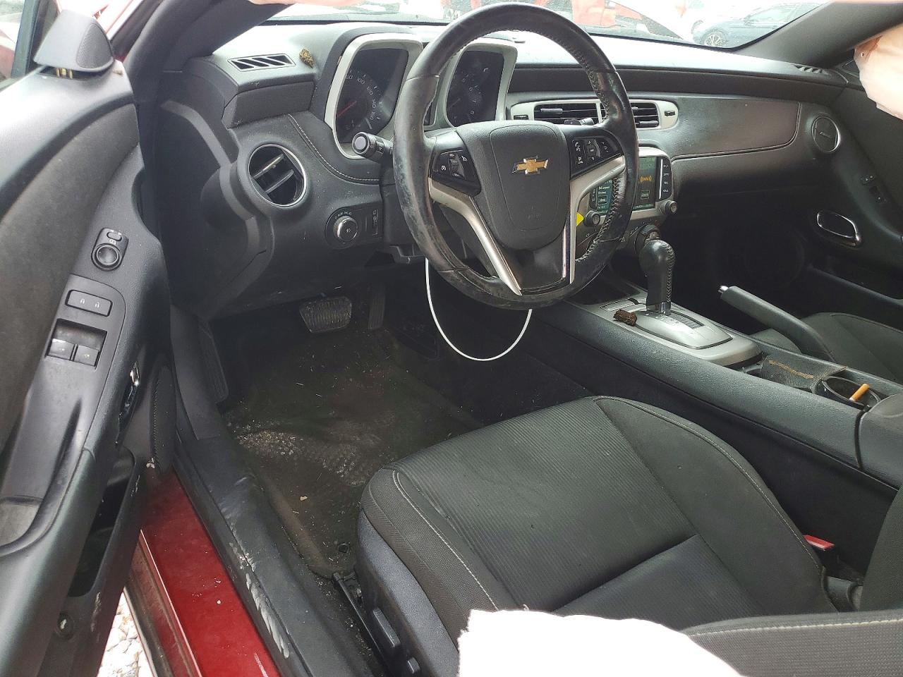2015 Chevrolet Camaro Lt Red vin: 2G1FD1E38F9277168
