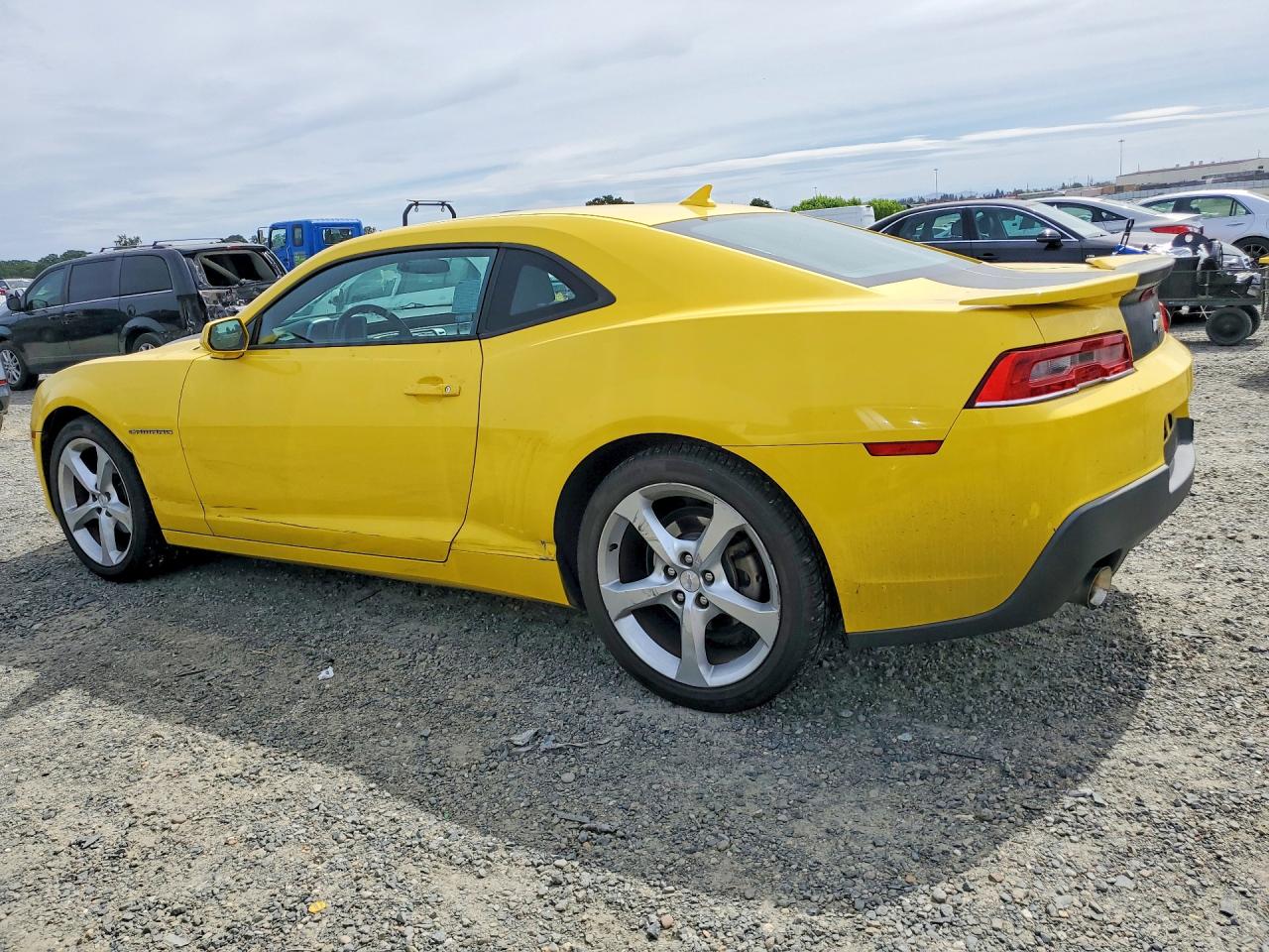 2015 Chevrolet Camaro Lt Желтый vin: 2G1FD1E38F9278207