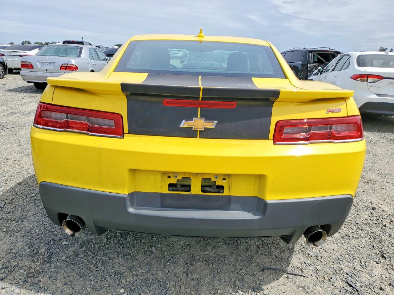 2015 Chevrolet Camaro Lt Желтый vin: 2G1FD1E38F9278207