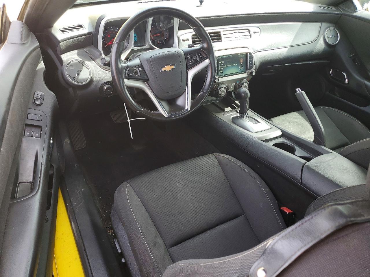 2015 Chevrolet Camaro Lt Желтый vin: 2G1FD1E38F9278207