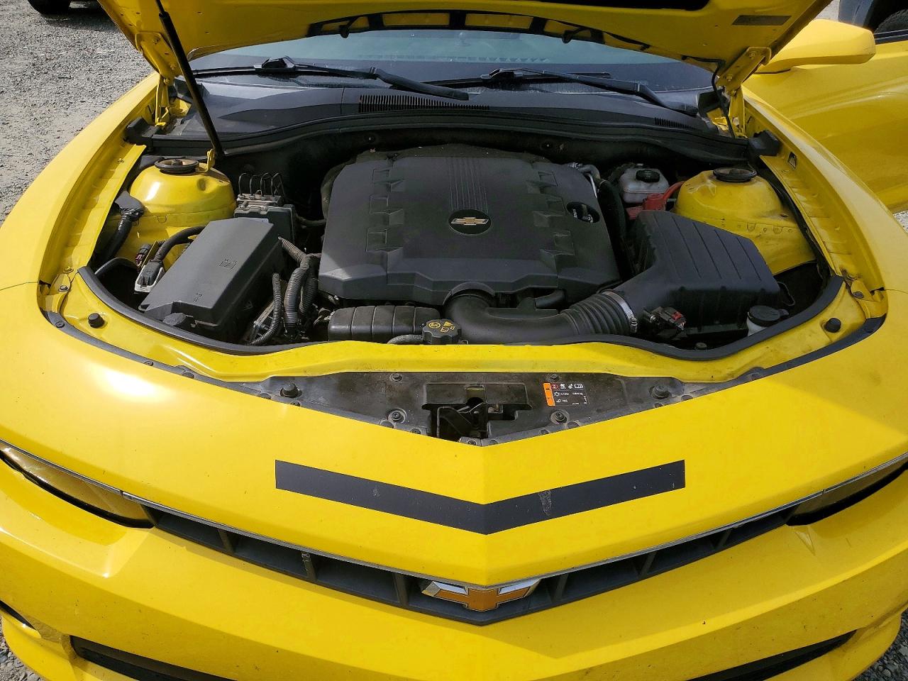 2015 Chevrolet Camaro Lt Желтый vin: 2G1FD1E38F9278207