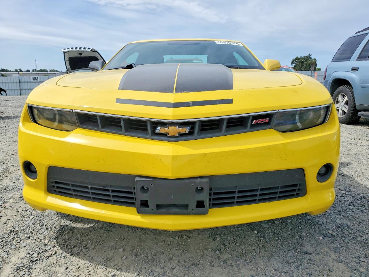 2015 Chevrolet Camaro Lt Желтый vin: 2G1FD1E38F9278207