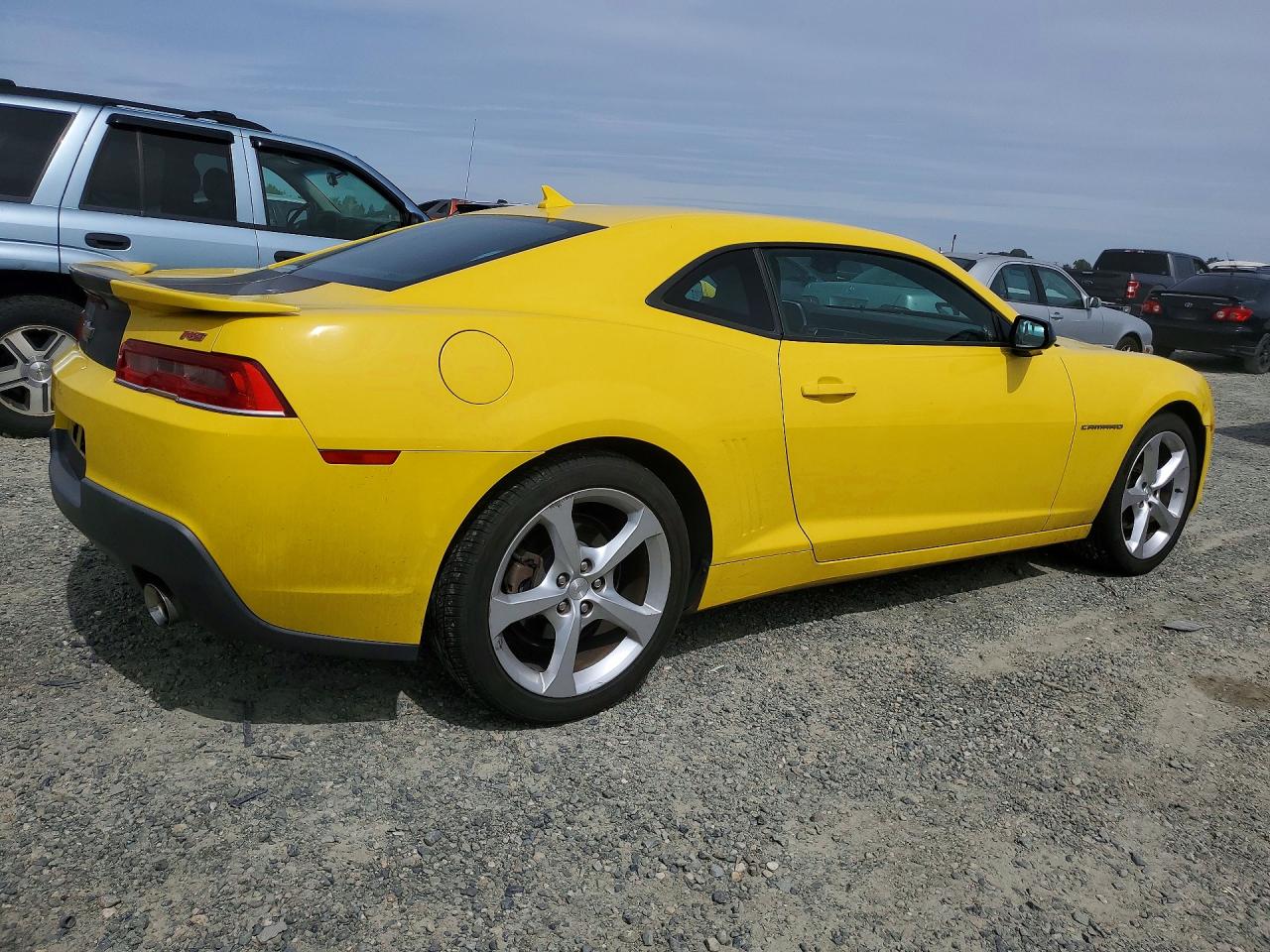 2015 Chevrolet Camaro Lt Желтый vin: 2G1FD1E38F9278207