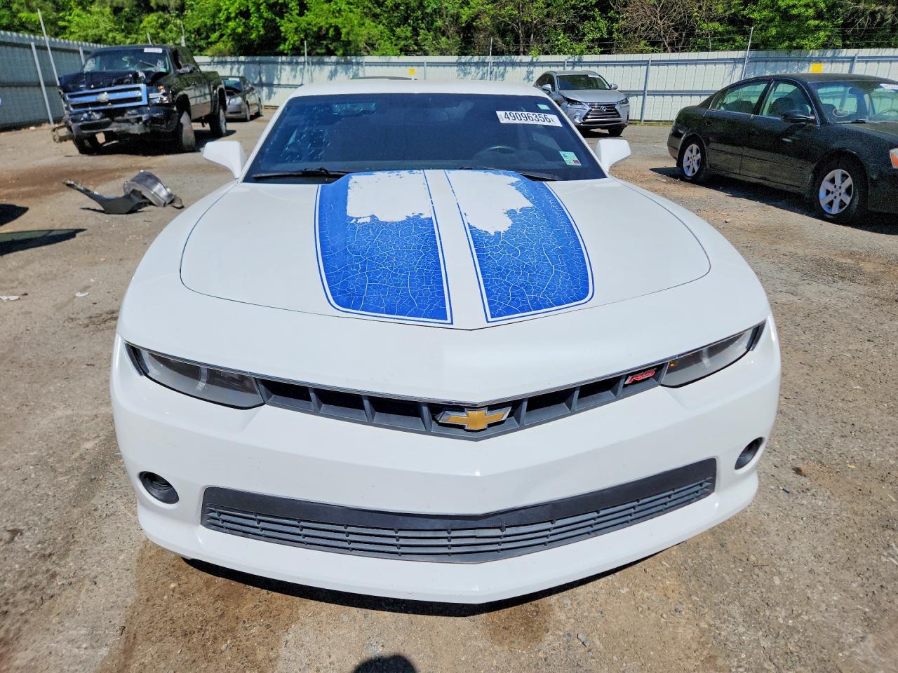 2015 Chevrolet Camaro Lt White vin: 2G1FD1E38F9301422