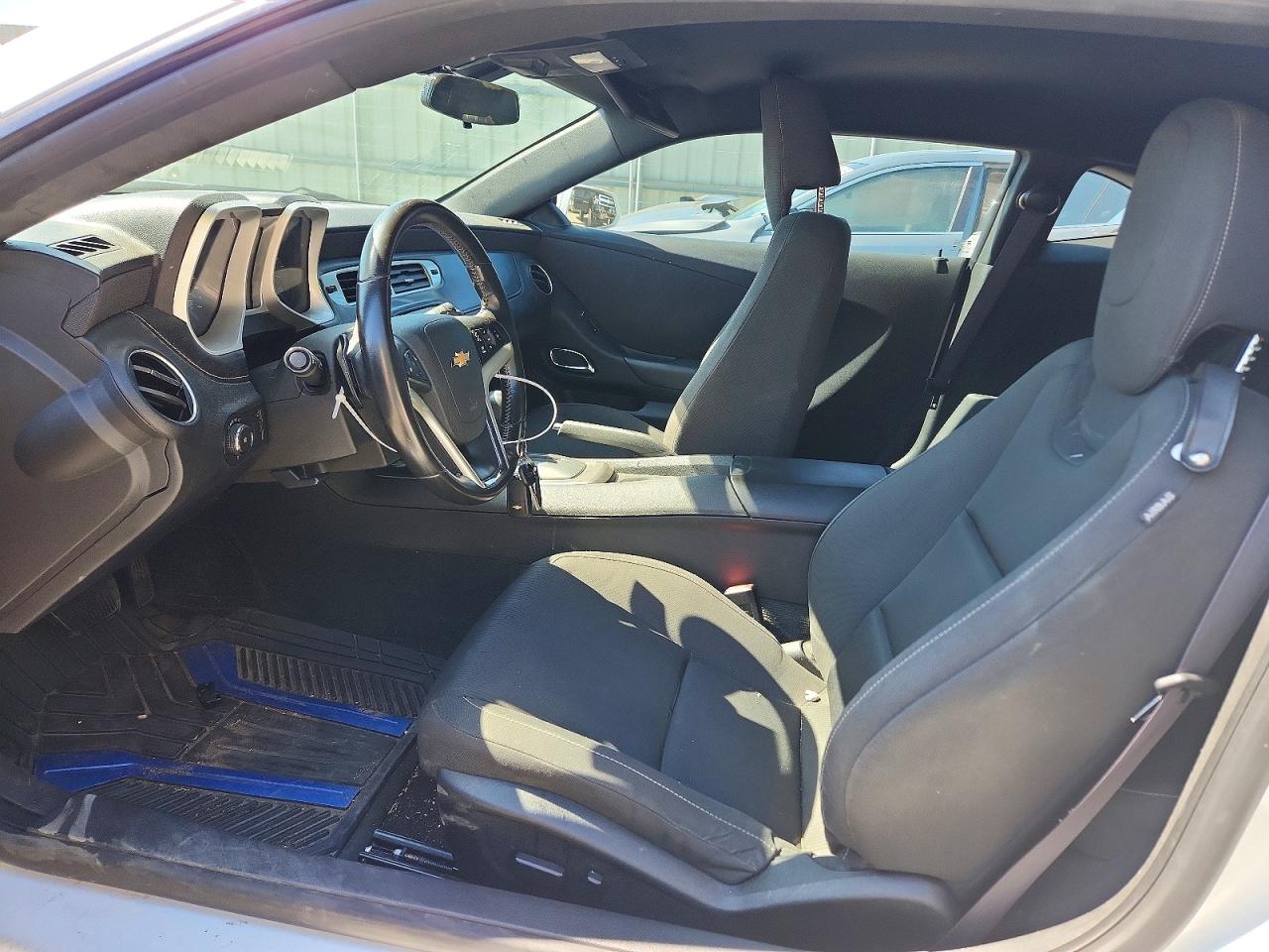 2015 Chevrolet Camaro Lt White vin: 2G1FD1E38F9301422