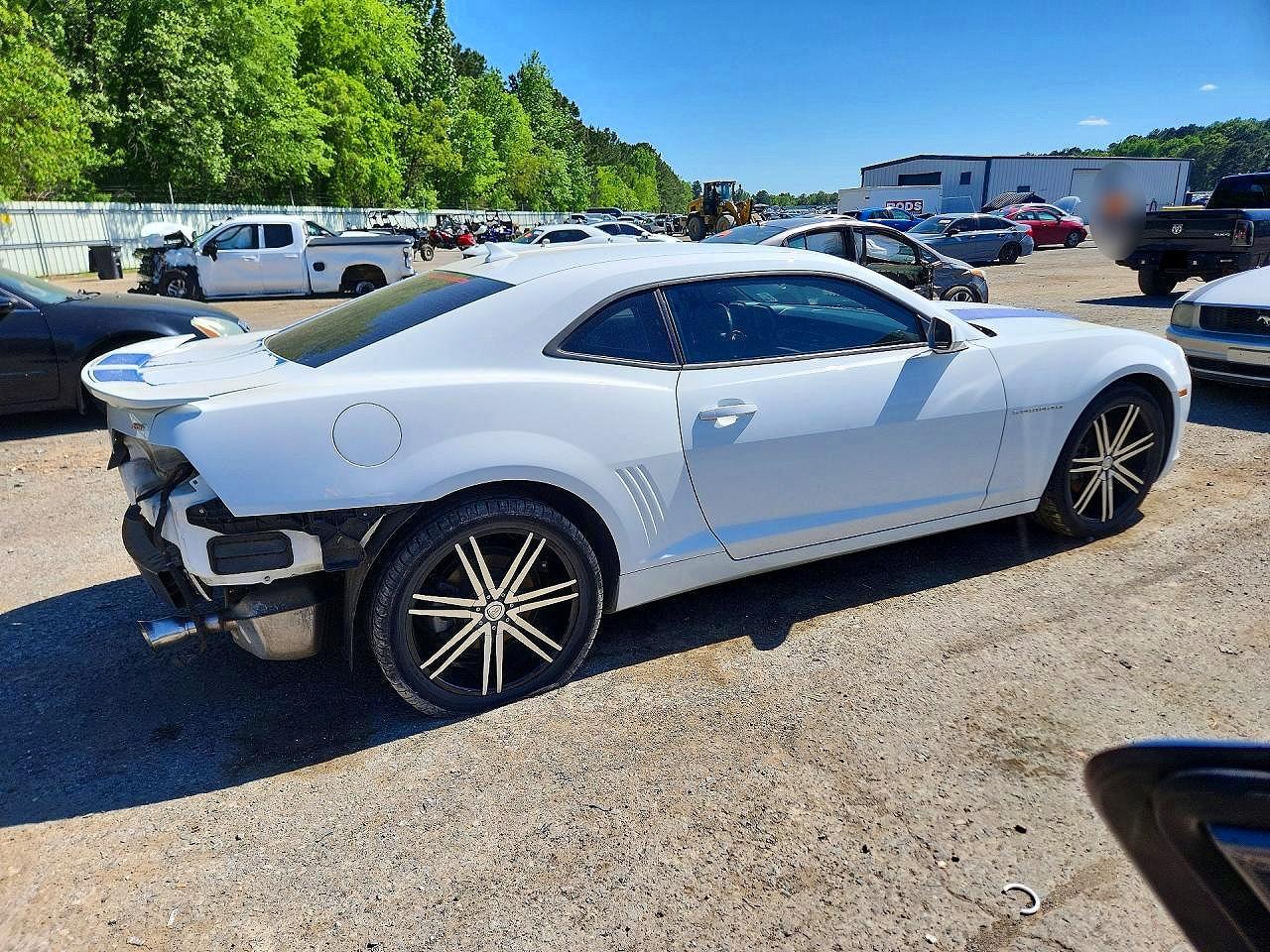 2015 Chevrolet Camaro Lt White vin: 2G1FD1E38F9301422