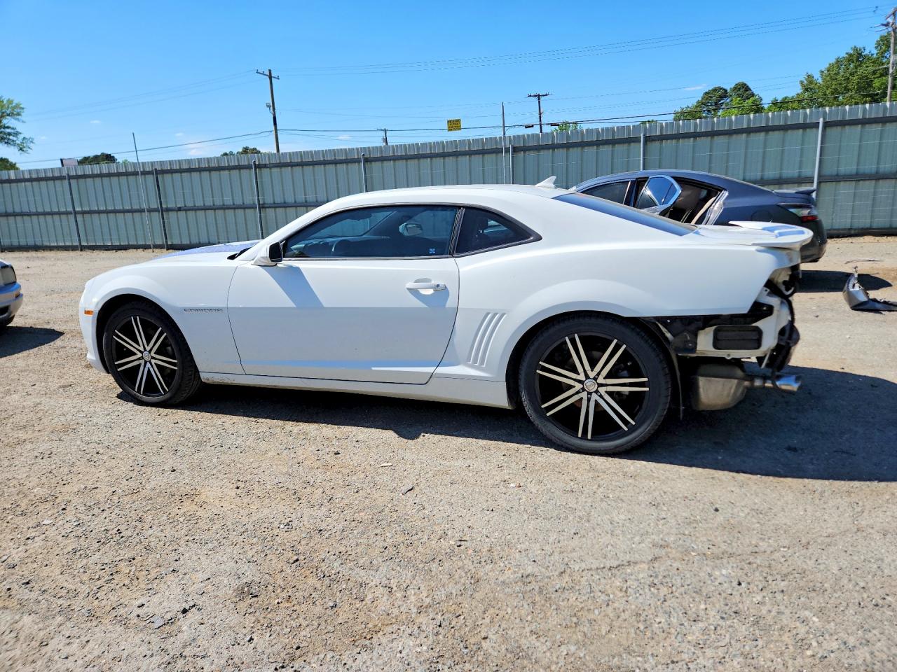 2015 Chevrolet Camaro Lt White vin: 2G1FD1E38F9301422