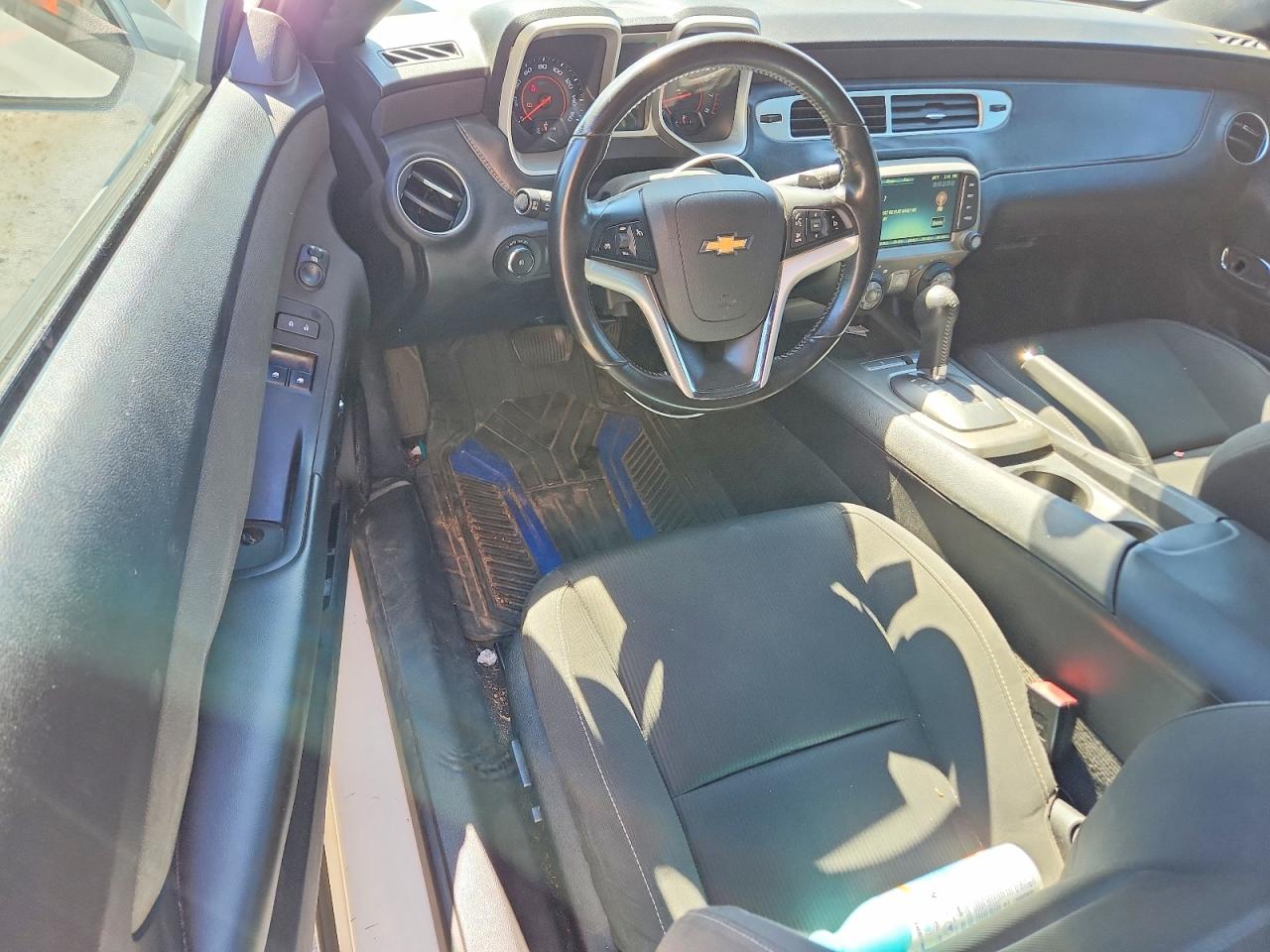 2015 Chevrolet Camaro Lt White vin: 2G1FD1E38F9301422