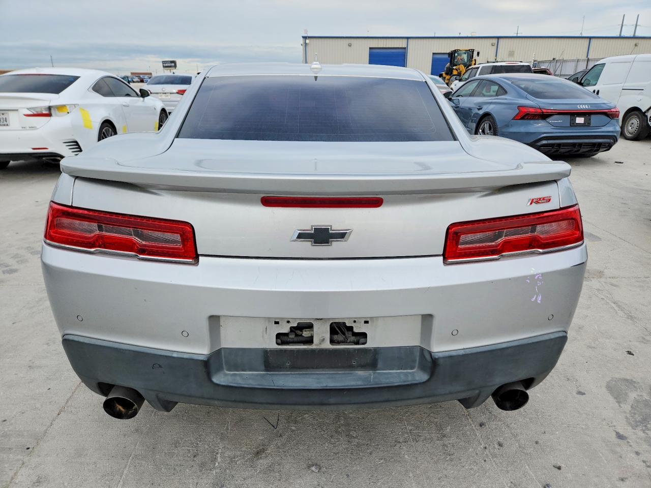 2015 Chevrolet Camaro Lt Silver vin: 2G1FD1E38F9309598