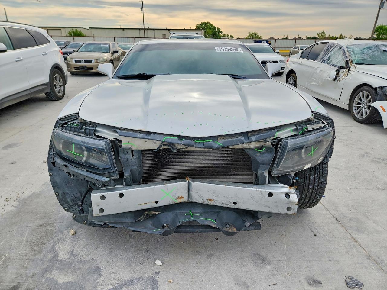 2015 Chevrolet Camaro Lt Silver vin: 2G1FD1E38F9309598