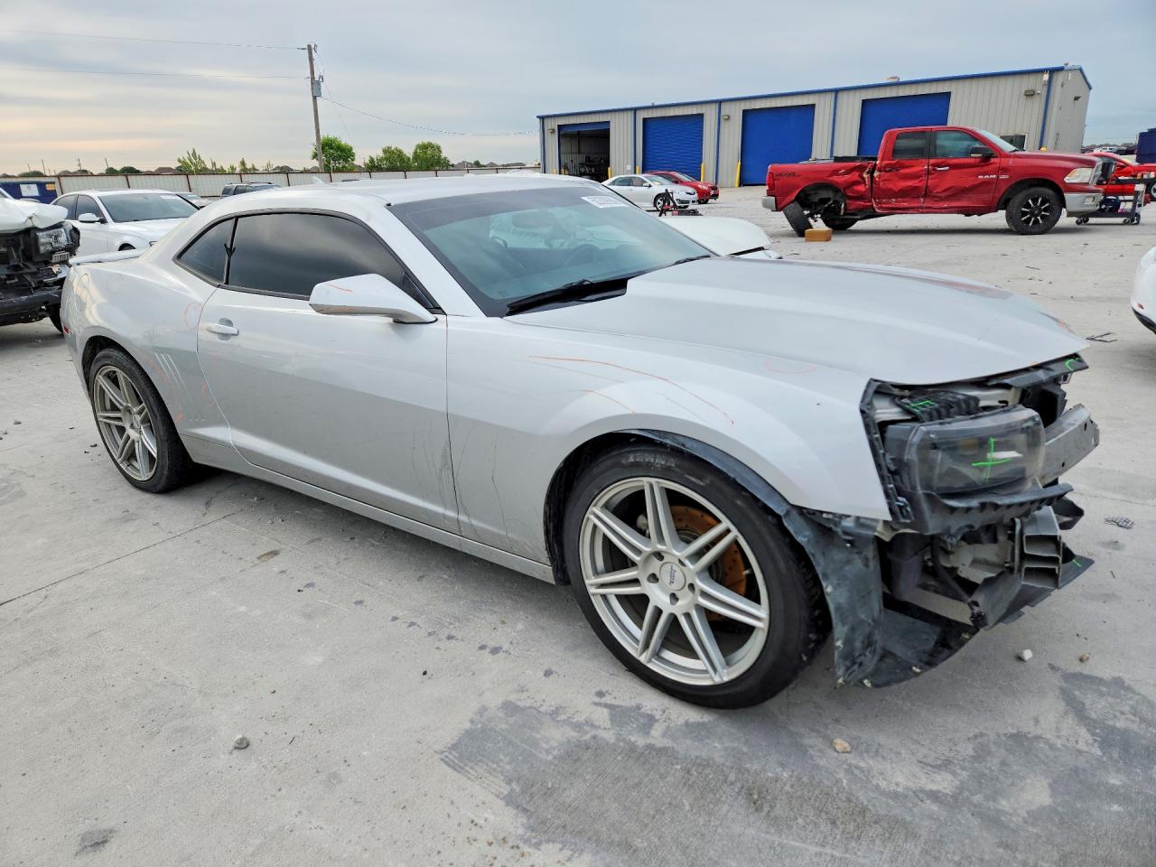 2015 Chevrolet Camaro Lt Silver vin: 2G1FD1E38F9309598