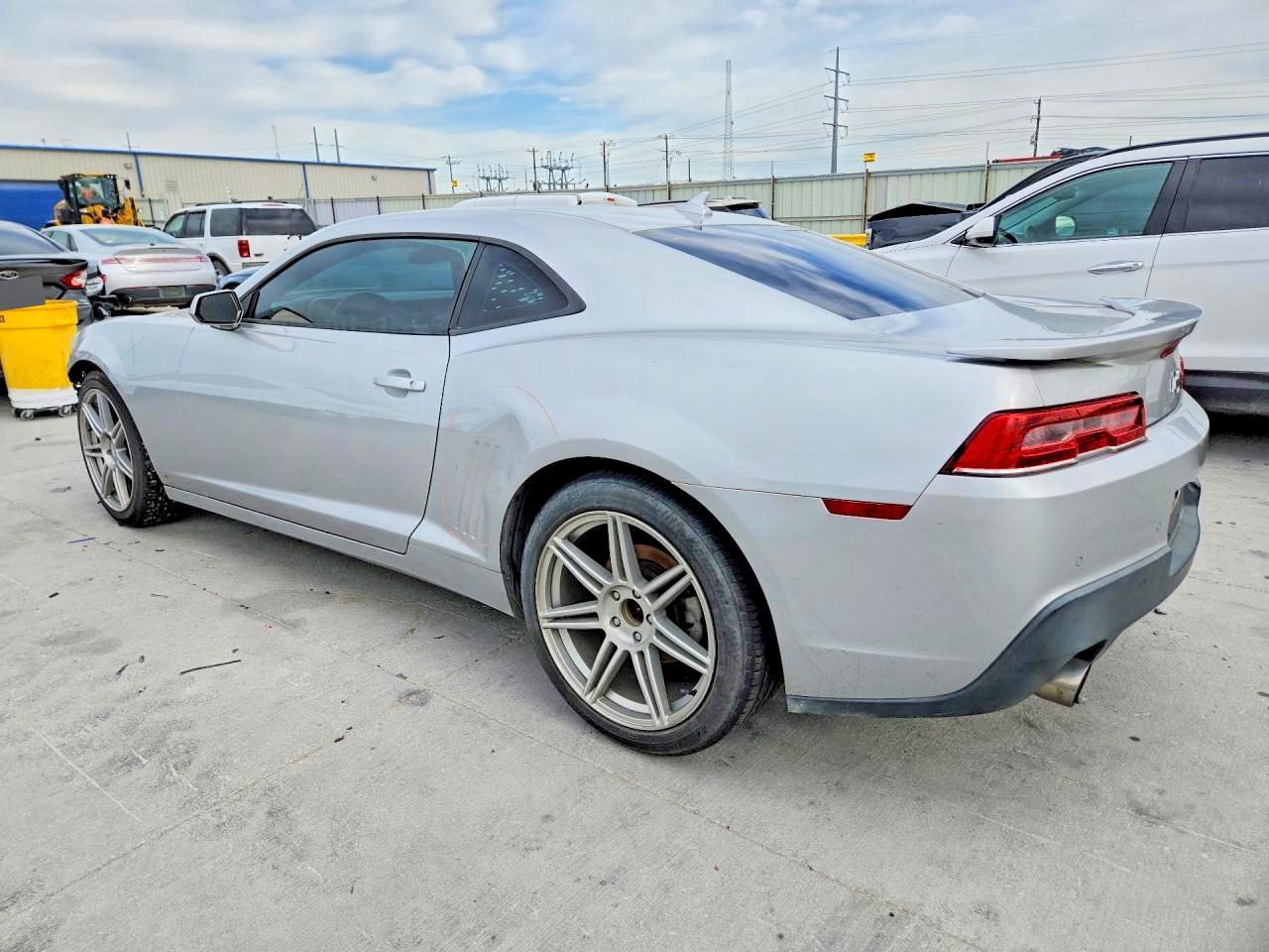 2015 Chevrolet Camaro Lt Silver vin: 2G1FD1E38F9309598
