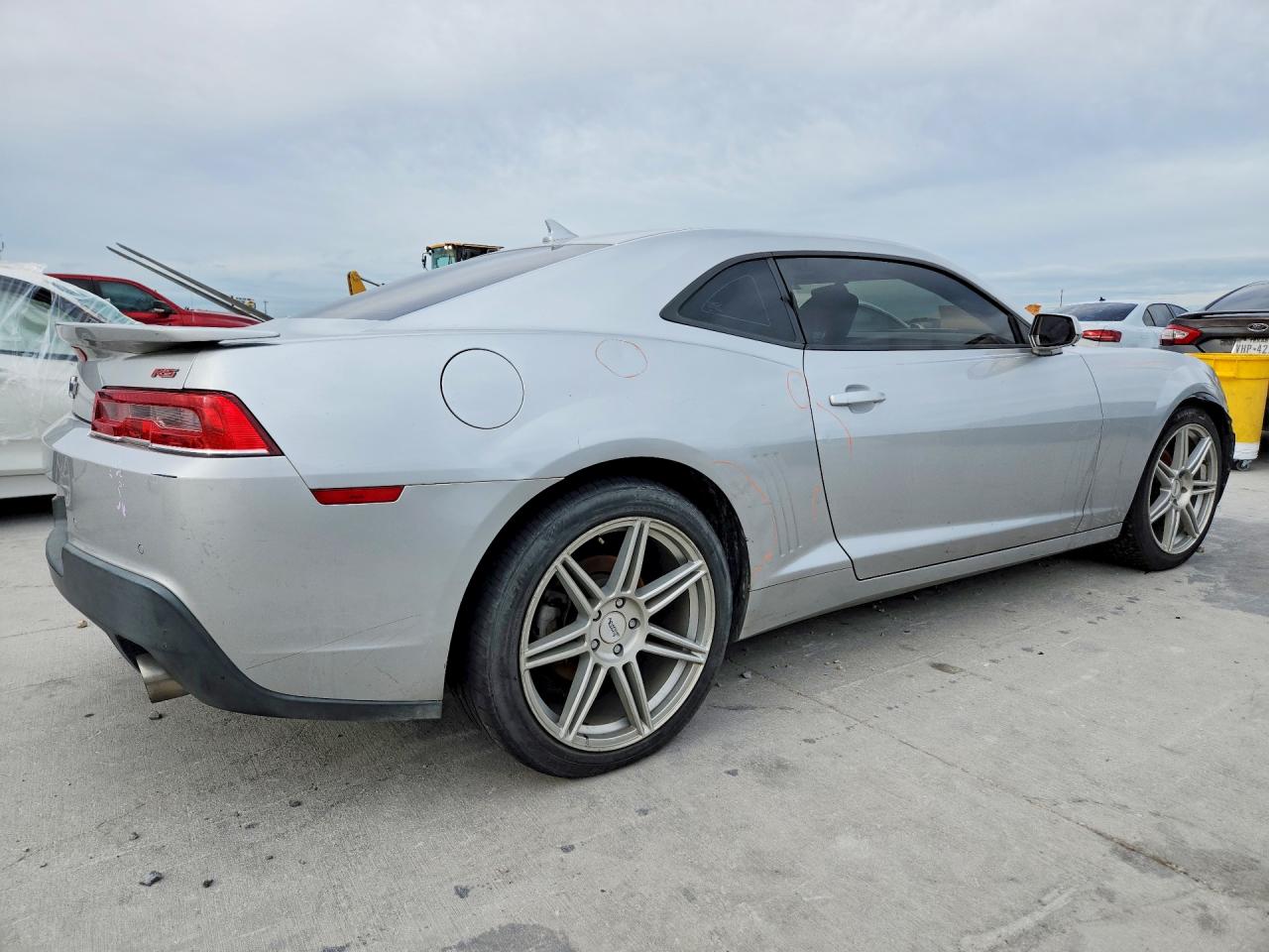 2015 Chevrolet Camaro Lt Silver vin: 2G1FD1E38F9309598