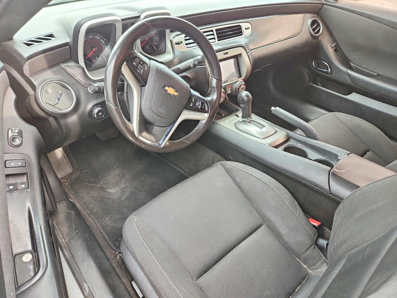 2015 Chevrolet Camaro Lt Silver vin: 2G1FD1E38F9309598