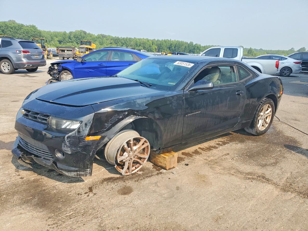 2015 Chevrolet Camaro Lt Black vin: 2G1FD1E39F9149876