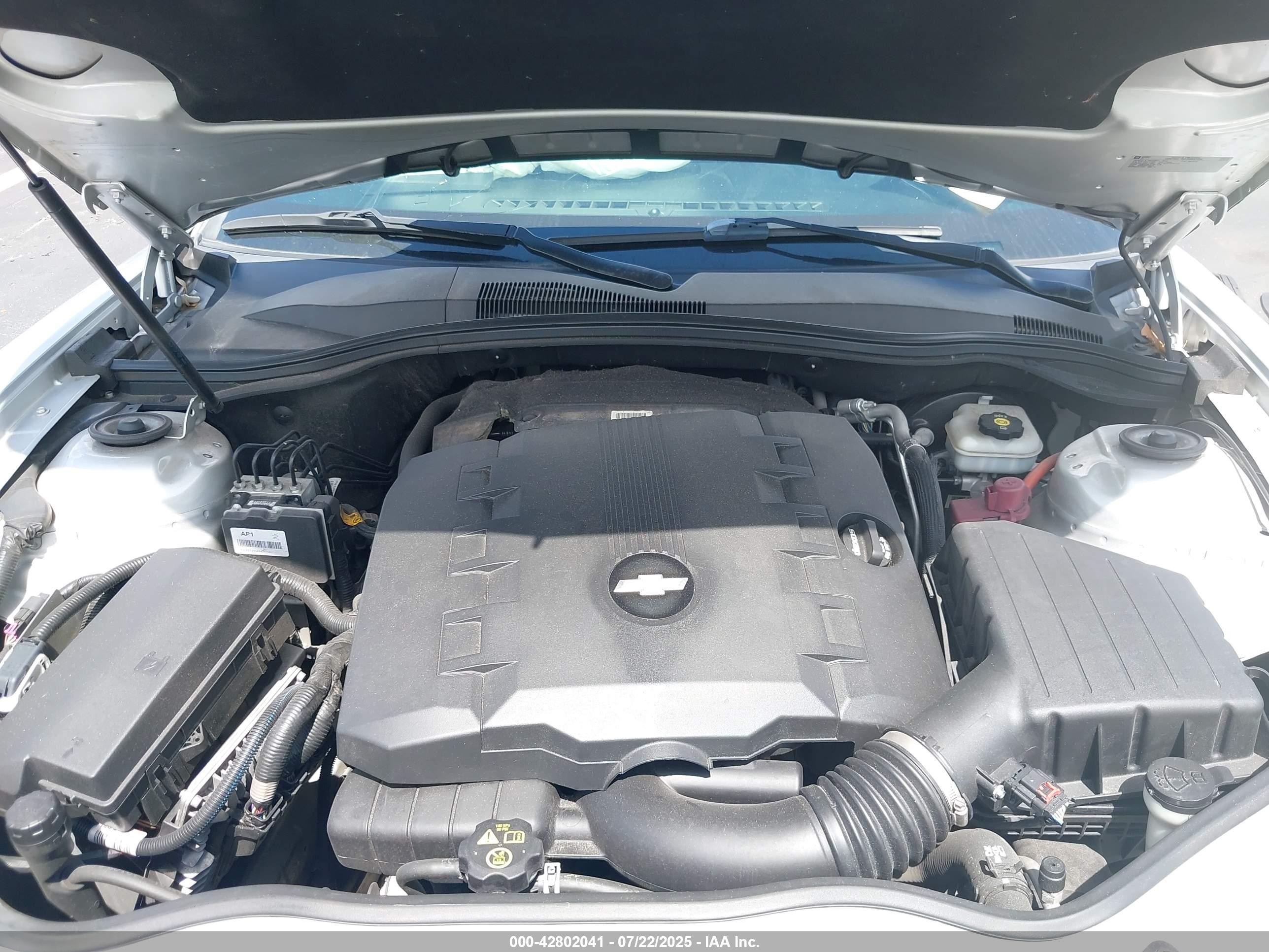 2015 Chevrolet Camaro 1lt Silver vin: 2G1FD1E39F9151014