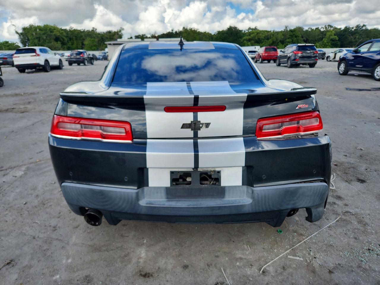 2015 Chevrolet Camaro Lt Gray vin: 2G1FD1E39F9164801