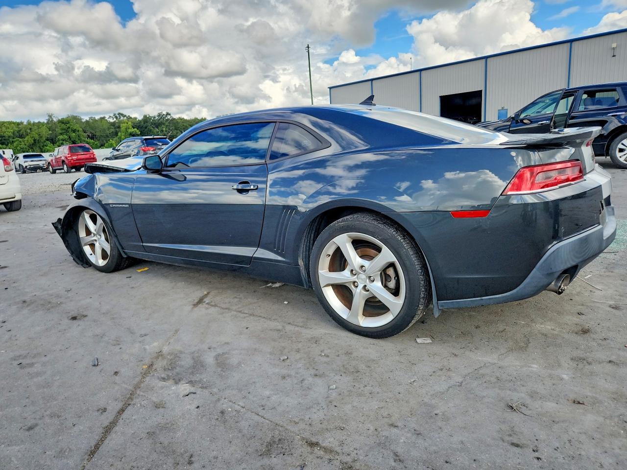 2015 Chevrolet Camaro Lt Gray vin: 2G1FD1E39F9164801