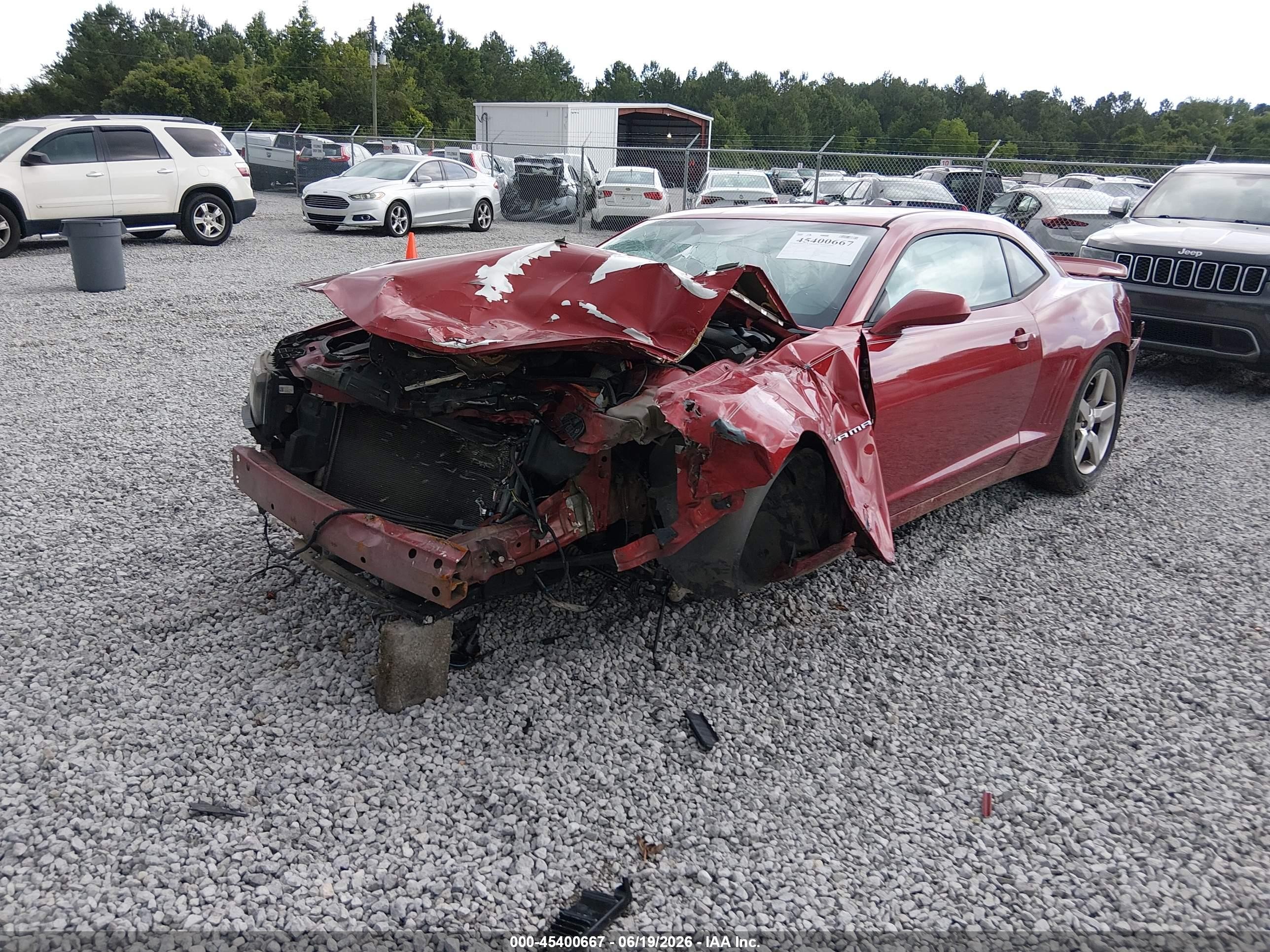 2015 Chevrolet Camaro 1lt Red vin: 2G1FD1E39F9196969