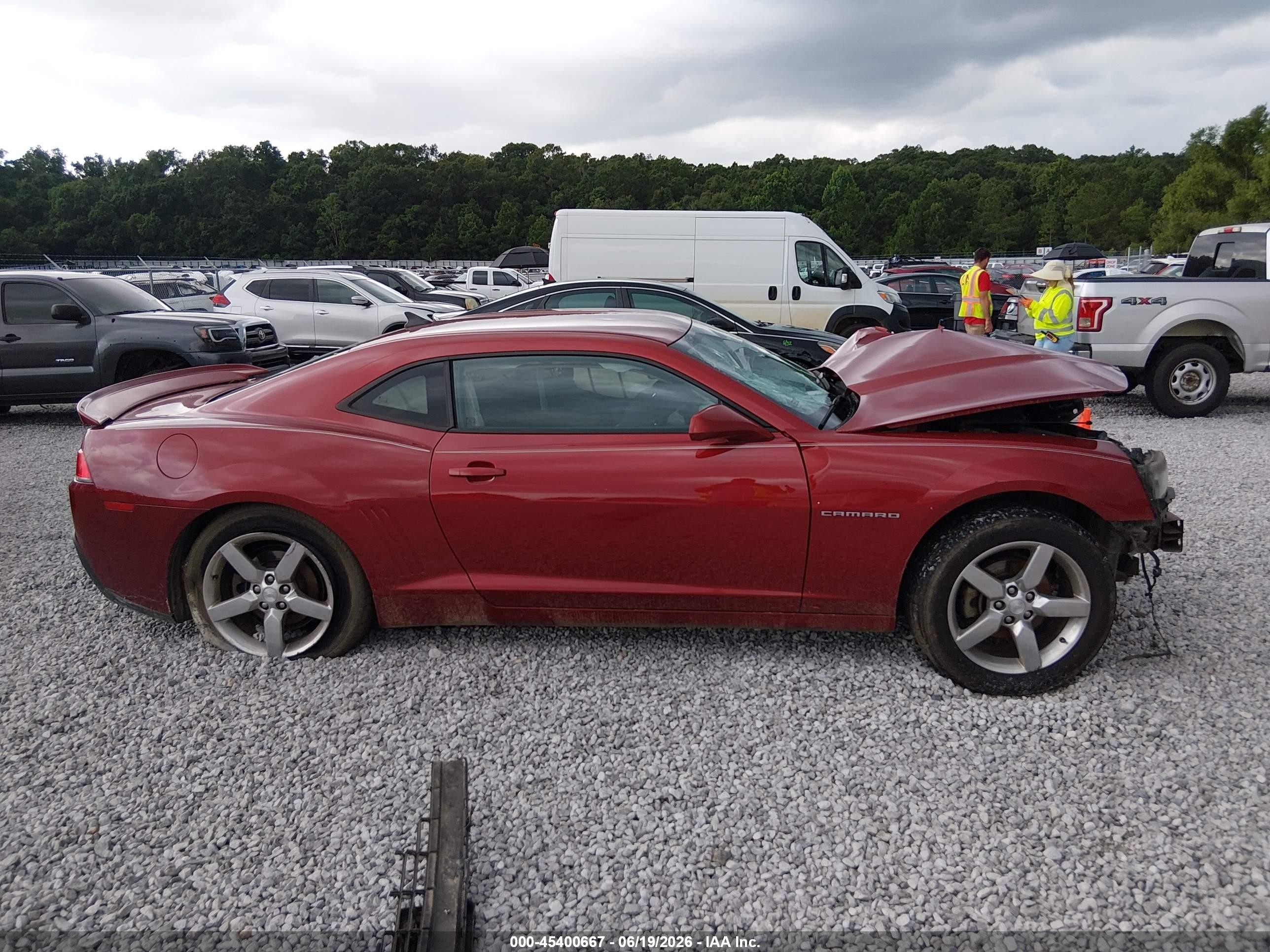 2015 Chevrolet Camaro 1lt Red vin: 2G1FD1E39F9196969