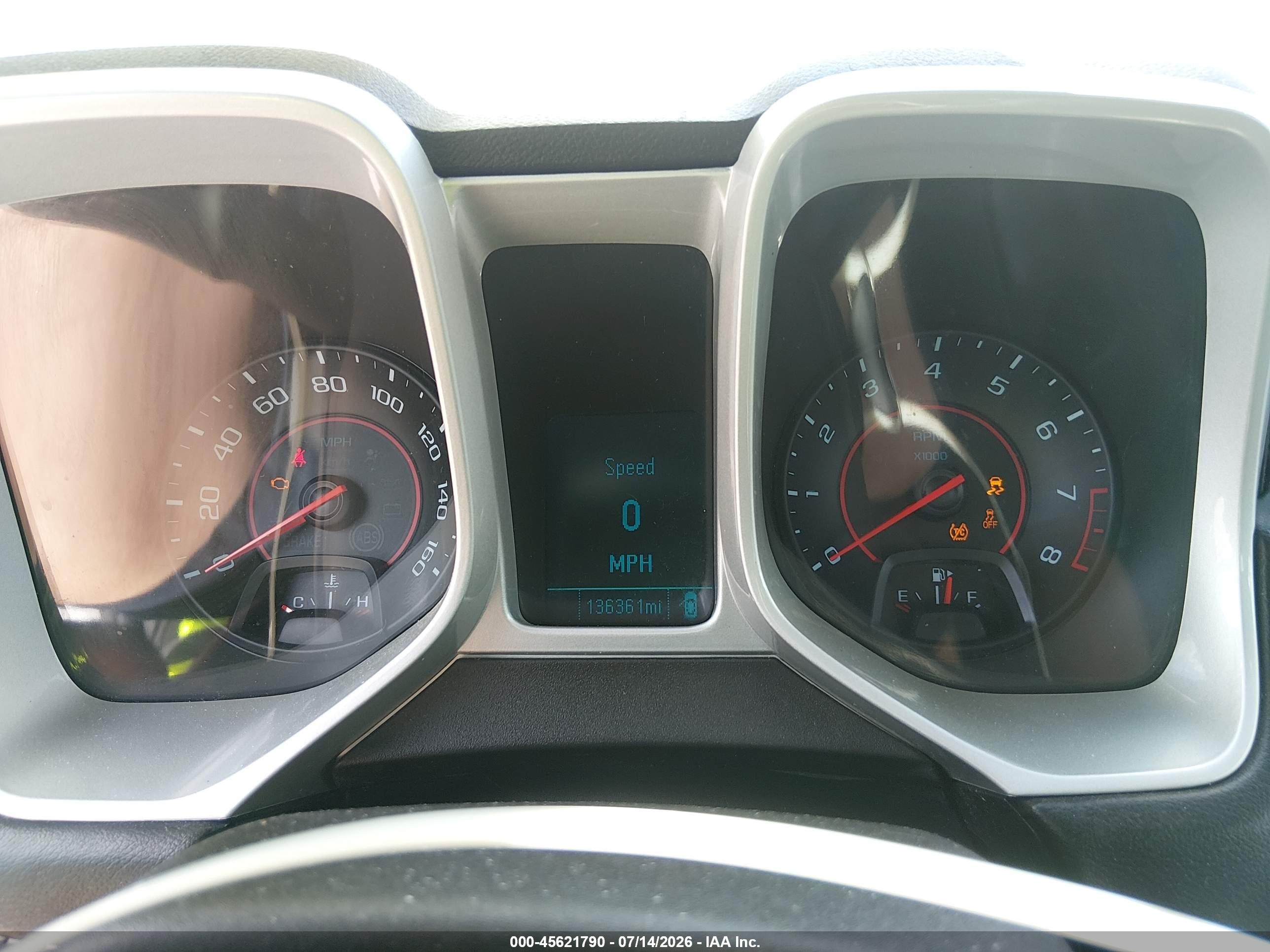 2015 Chevrolet Camaro 1lt White vin: 2G1FD1E39F9204486