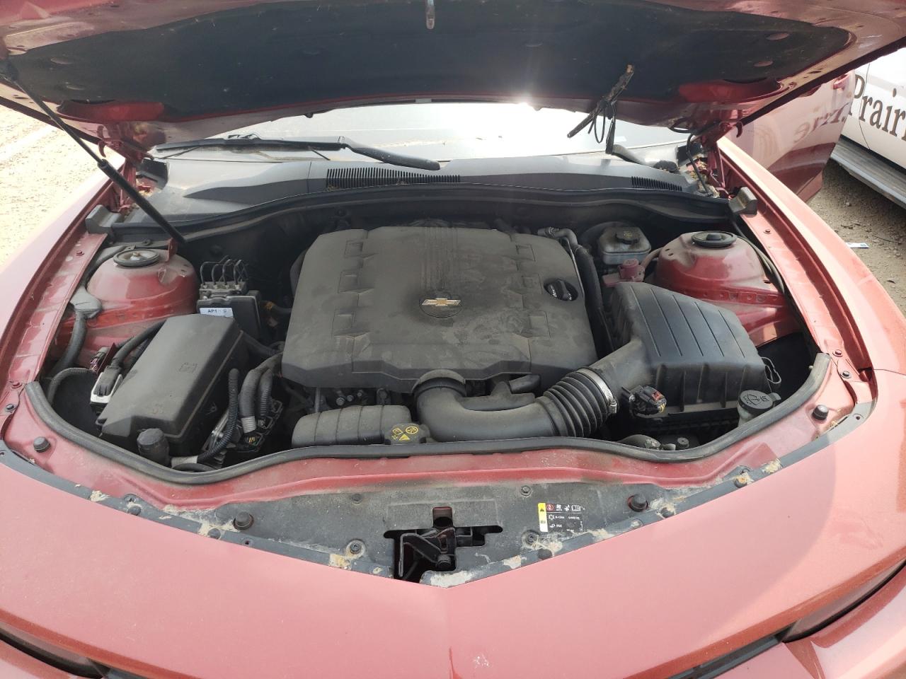 2015 Chevrolet Camaro Lt Red vin: 2G1FD1E39F9213592