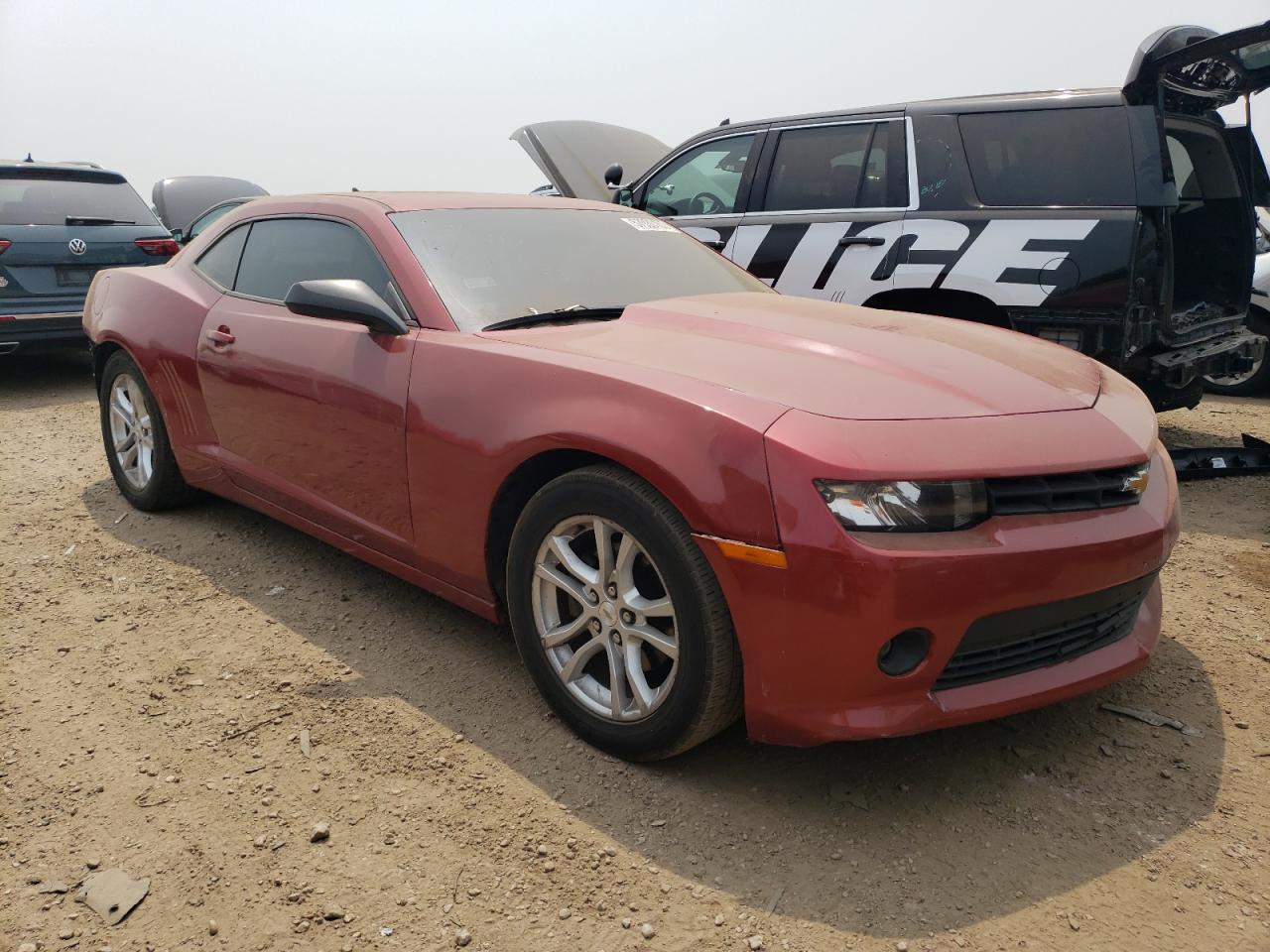 2015 Chevrolet Camaro Lt Red vin: 2G1FD1E39F9213592