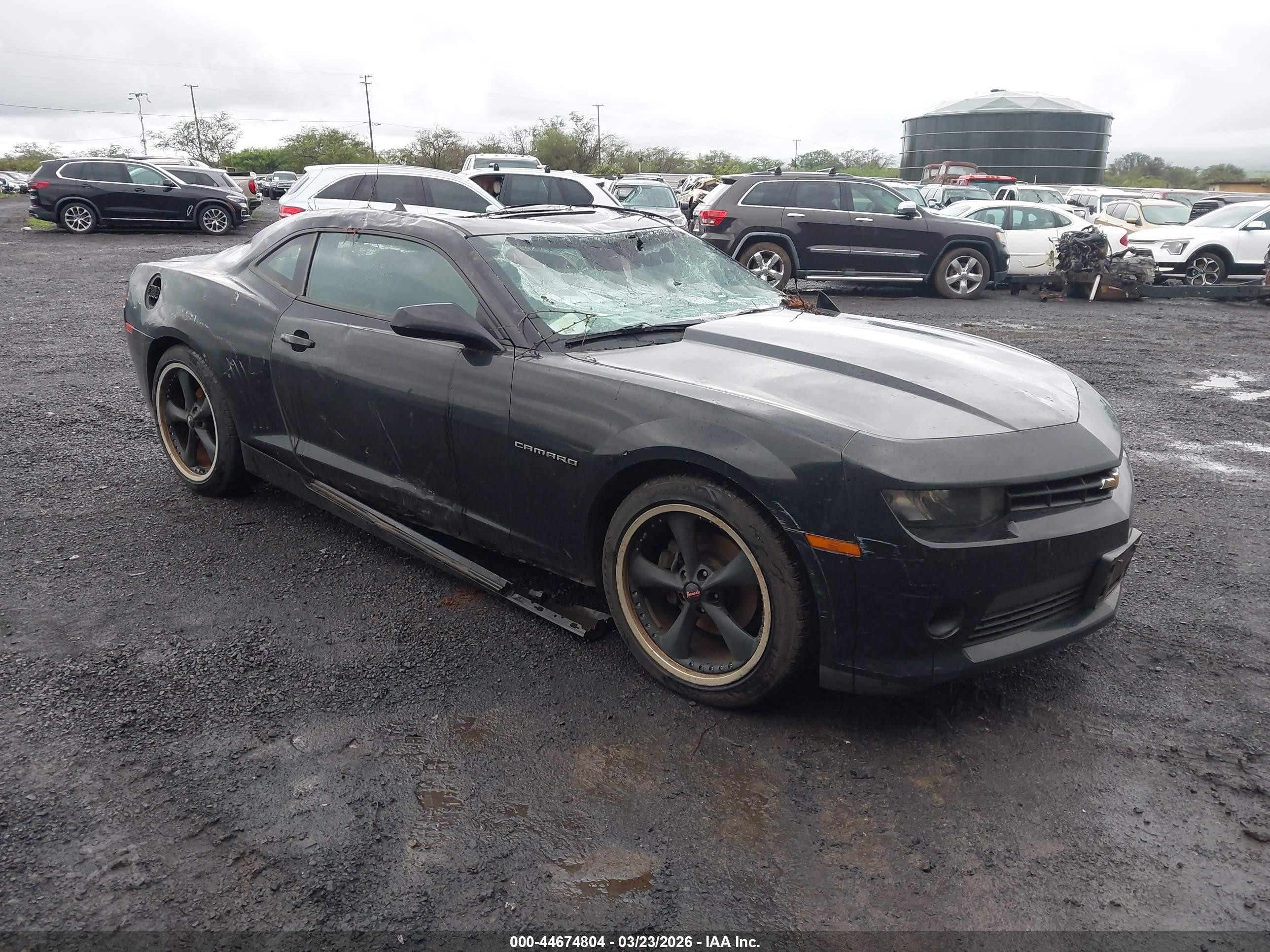 2015 Chevrolet Camaro 1lt Черный vin: 2G1FD1E39F9237410