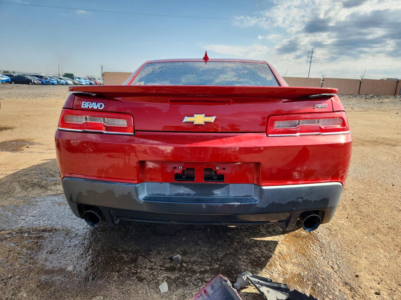 2015 Chevrolet Camaro Lt Red vin: 2G1FD1E39F9290740