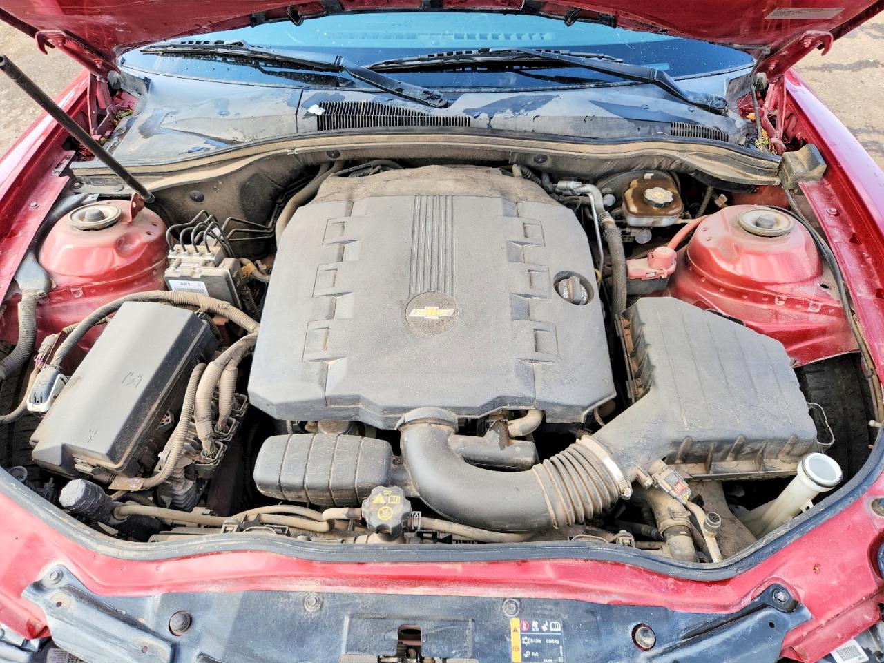 2015 Chevrolet Camaro Lt Red vin: 2G1FD1E39F9290740