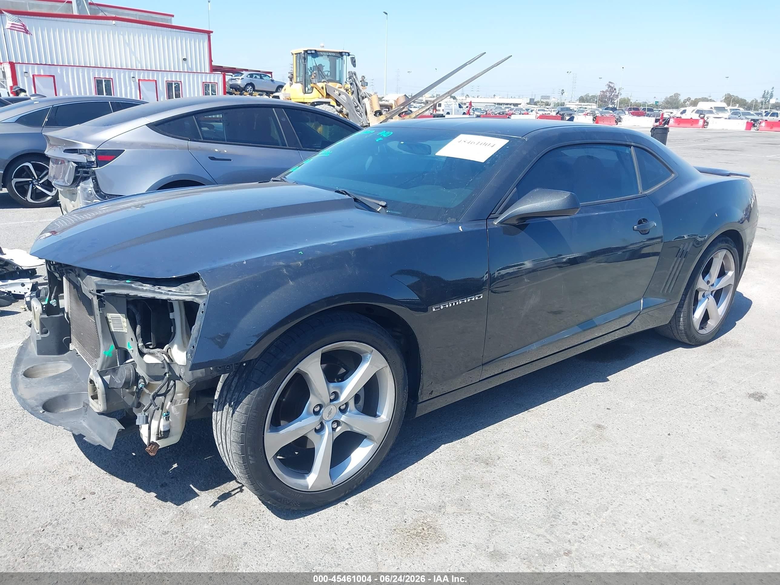 2015 Chevrolet Camaro 1lt Gray vin: 2G1FD1E39F9309853