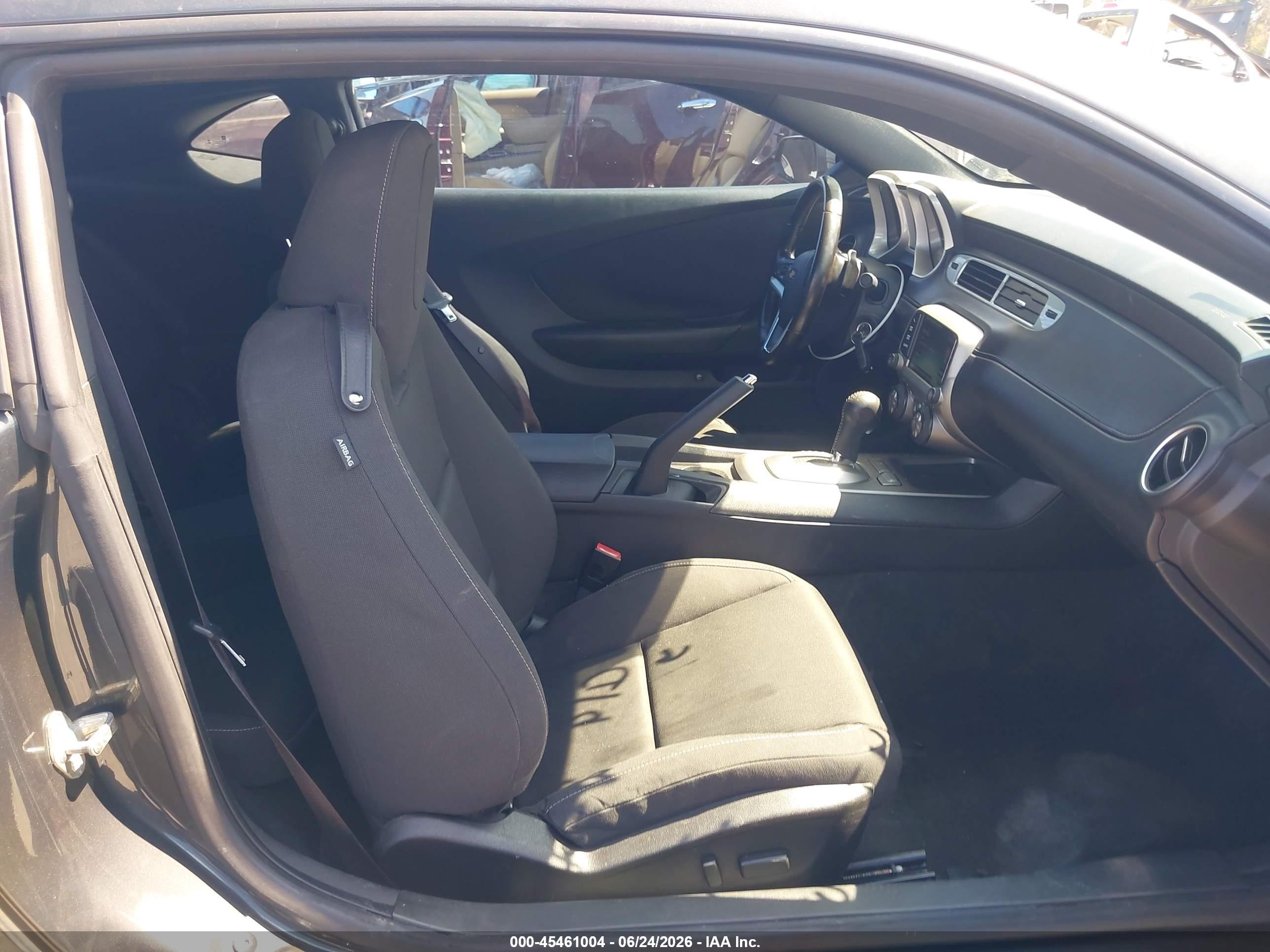 2015 Chevrolet Camaro 1lt Gray vin: 2G1FD1E39F9309853