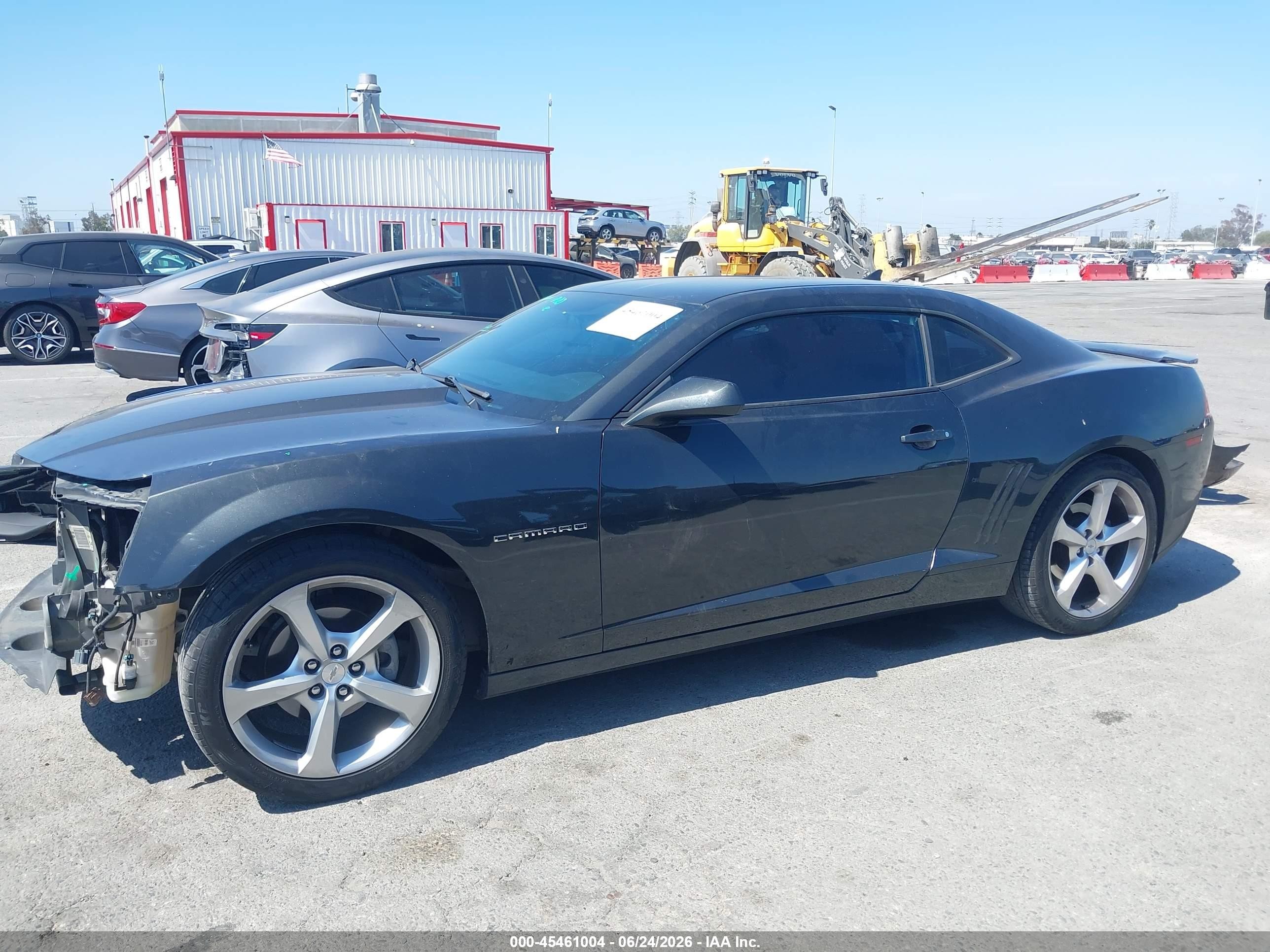 2015 Chevrolet Camaro 1lt Gray vin: 2G1FD1E39F9309853