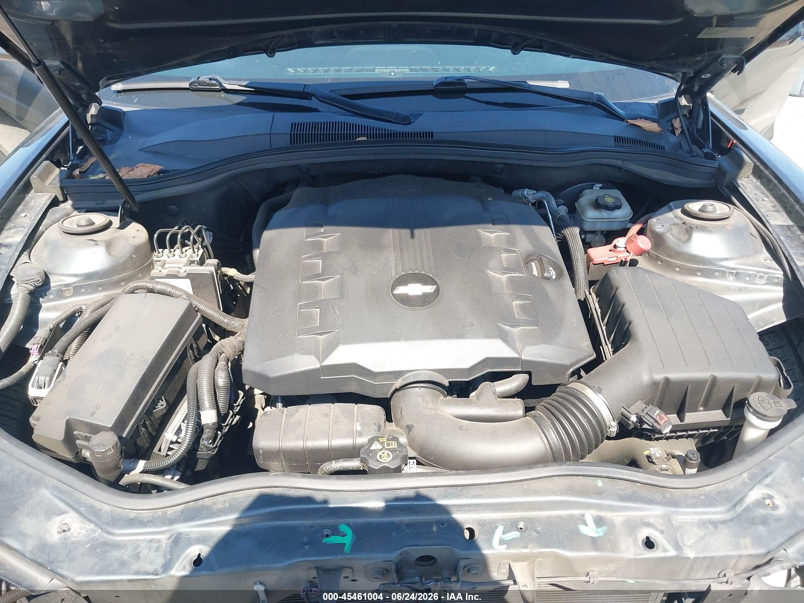 2015 Chevrolet Camaro 1lt Gray vin: 2G1FD1E39F9309853