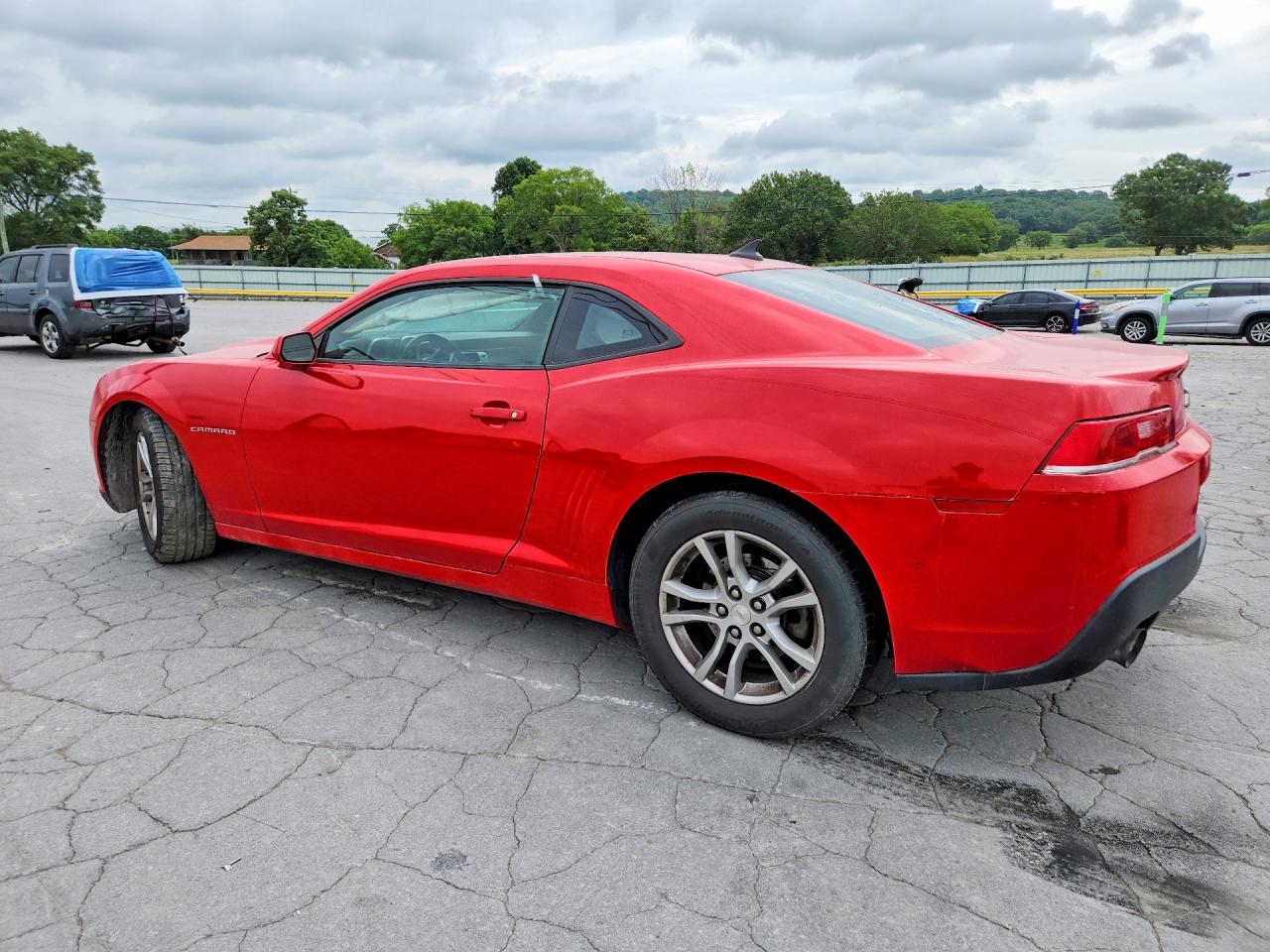 2015 Chevrolet Camaro Lt Red vin: 2G1FD1E3XF9105224
