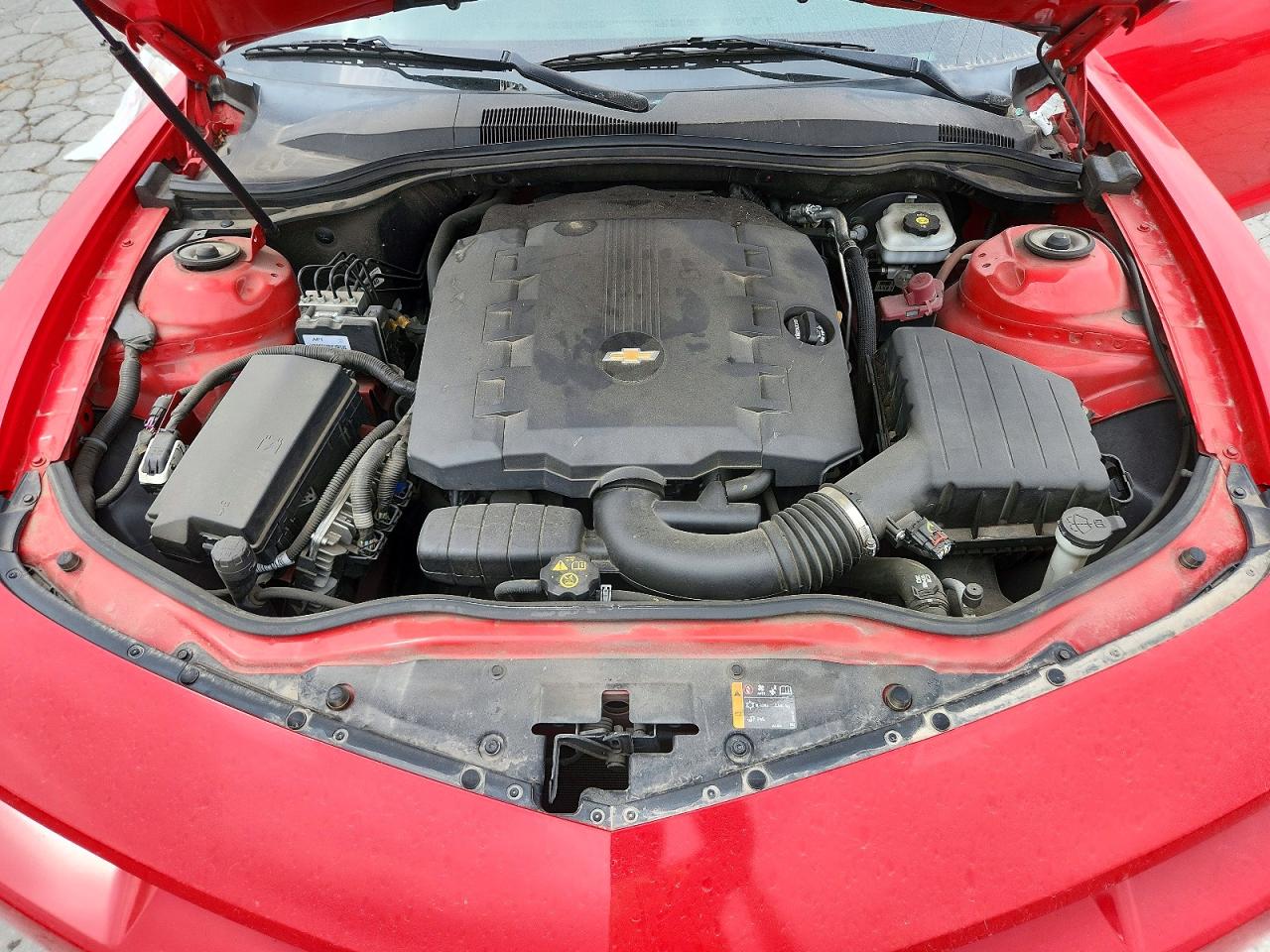 2015 Chevrolet Camaro Lt Red vin: 2G1FD1E3XF9105224
