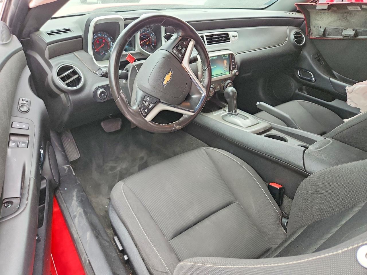 2015 Chevrolet Camaro Lt Red vin: 2G1FD1E3XF9105224