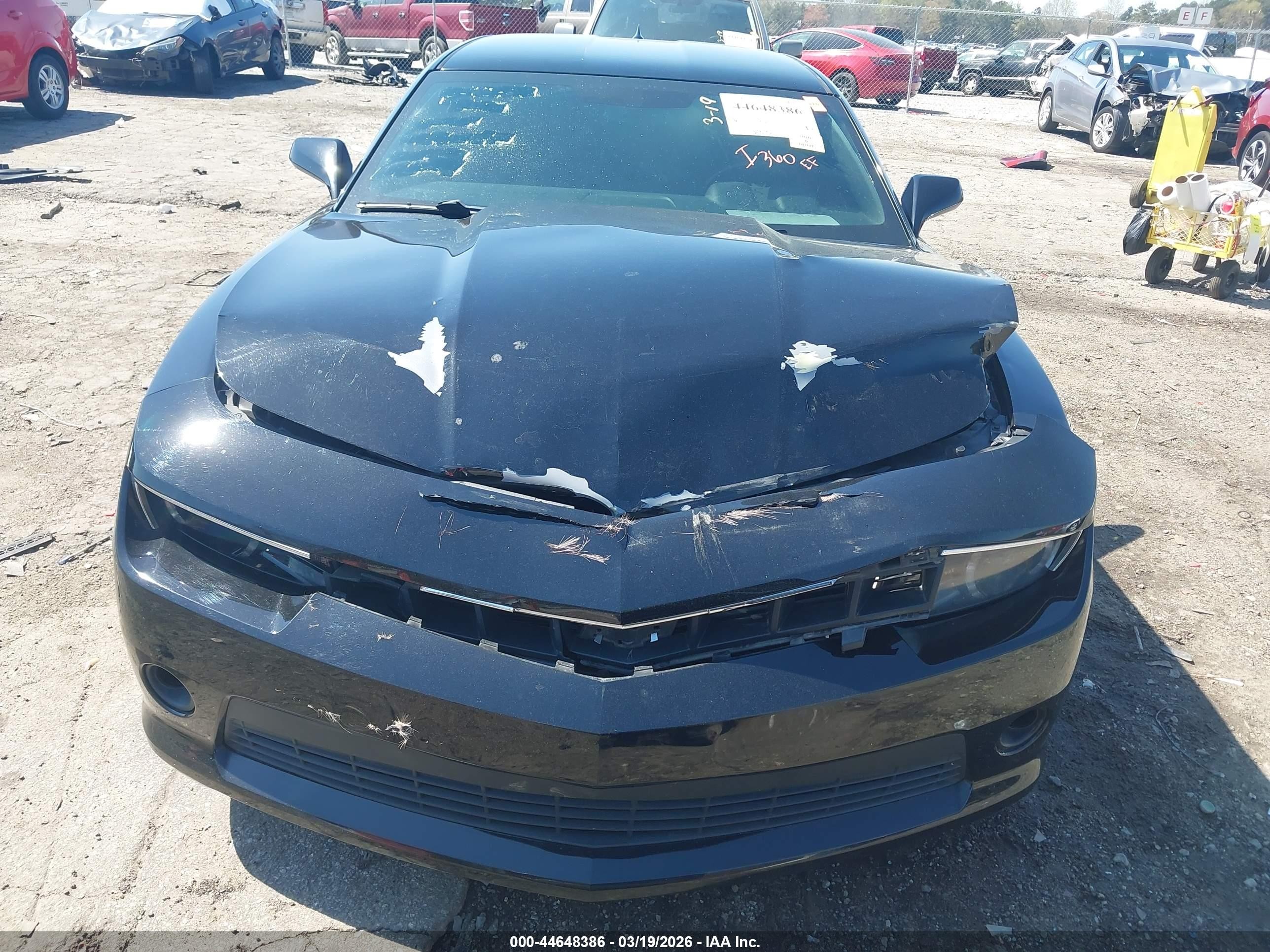 2015 Chevrolet Camaro 1lt Черный vin: 2G1FD1E3XF9115008