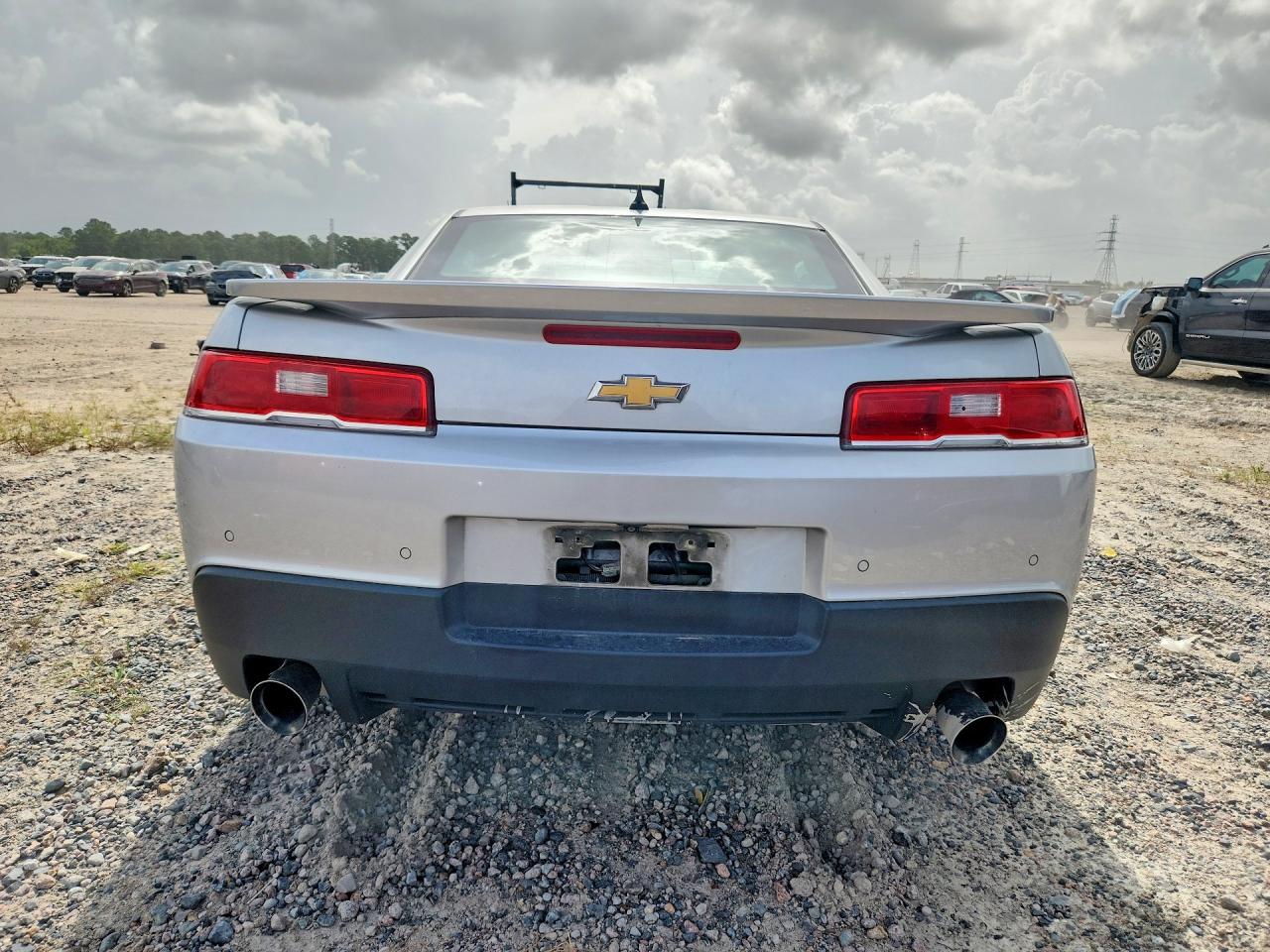 2015 Chevrolet Camaro Lt Silver vin: 2G1FD1E3XF9241689