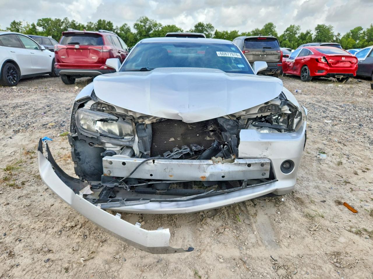 2015 Chevrolet Camaro Lt Silver vin: 2G1FD1E3XF9241689