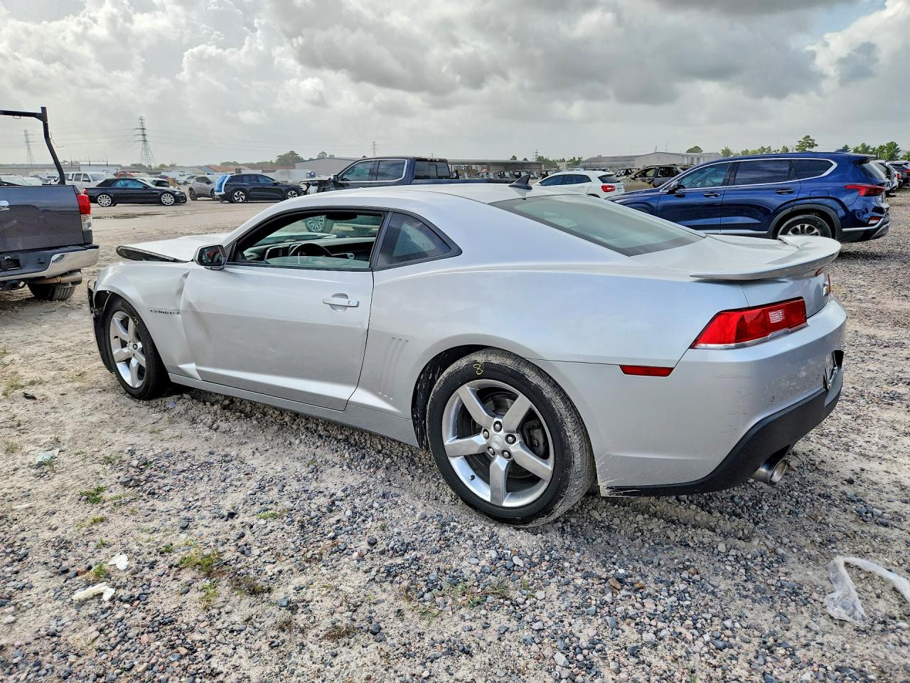 2015 Chevrolet Camaro Lt Silver vin: 2G1FD1E3XF9241689