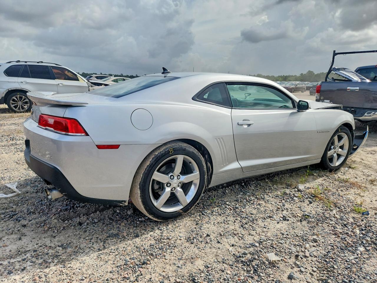 2015 Chevrolet Camaro Lt Silver vin: 2G1FD1E3XF9241689