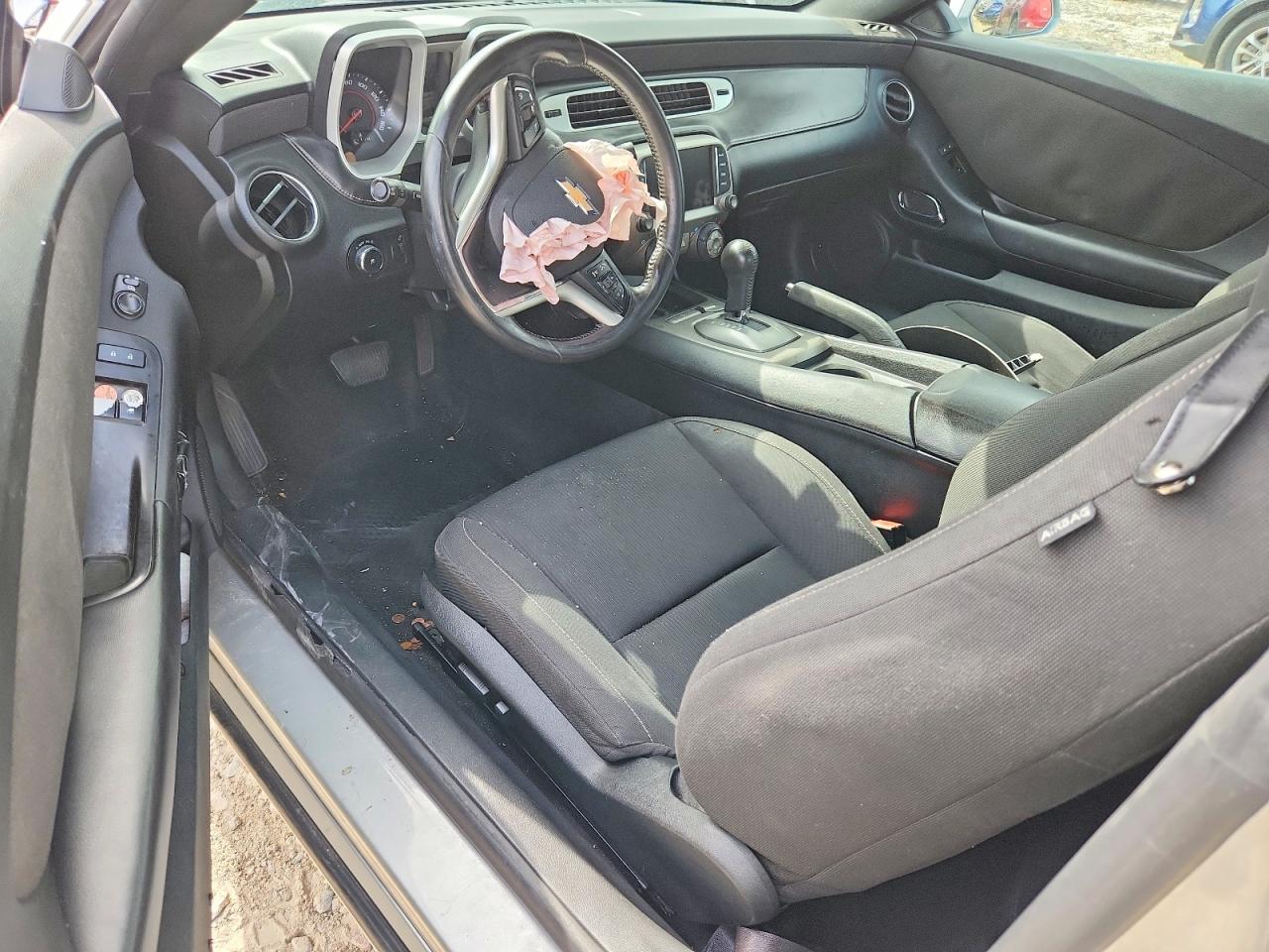 2015 Chevrolet Camaro Lt Silver vin: 2G1FD1E3XF9241689