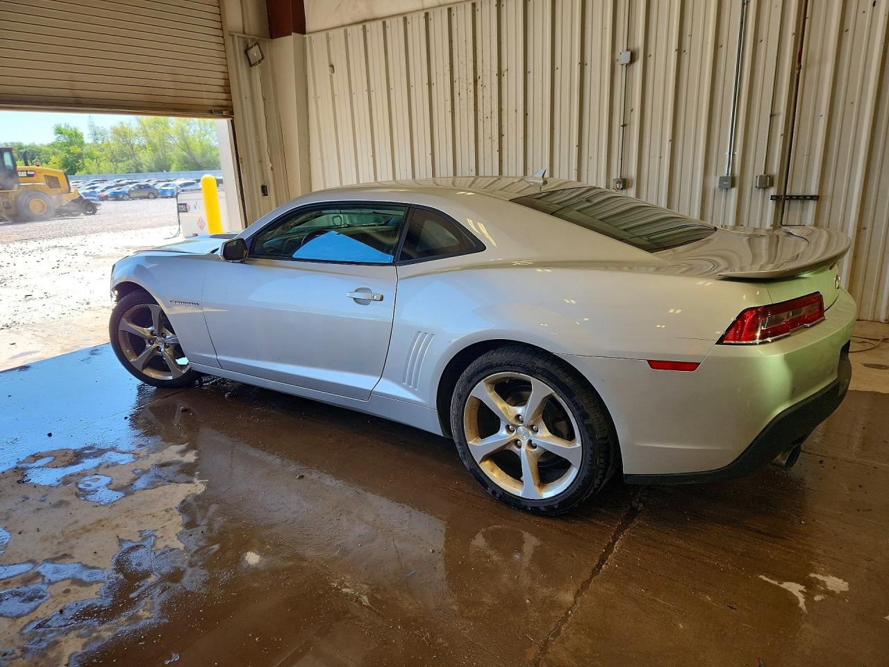 2015 Chevrolet Camaro Lt Silver vin: 2G1FD1E3XF9300899