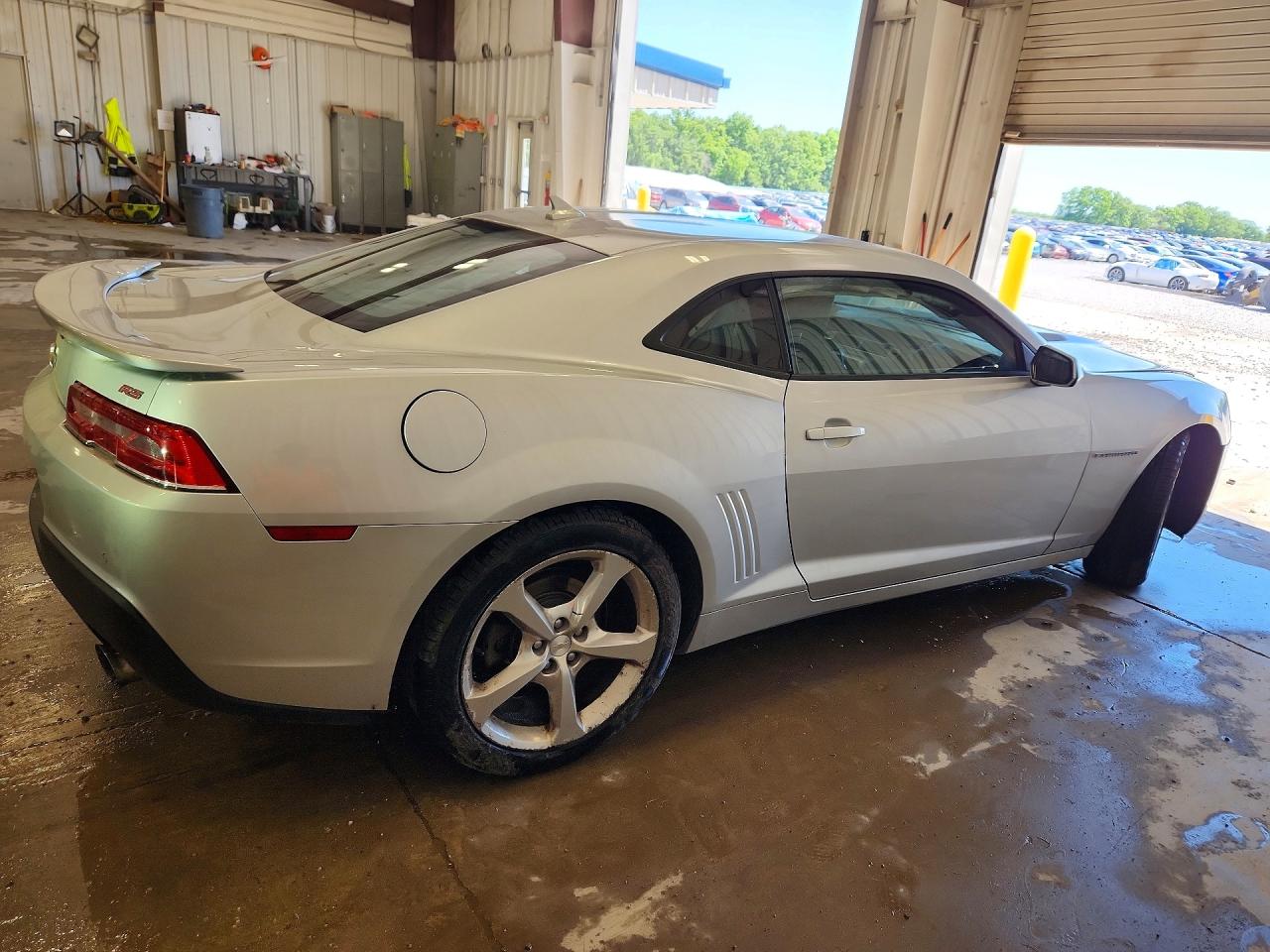 2015 Chevrolet Camaro Lt Silver vin: 2G1FD1E3XF9300899