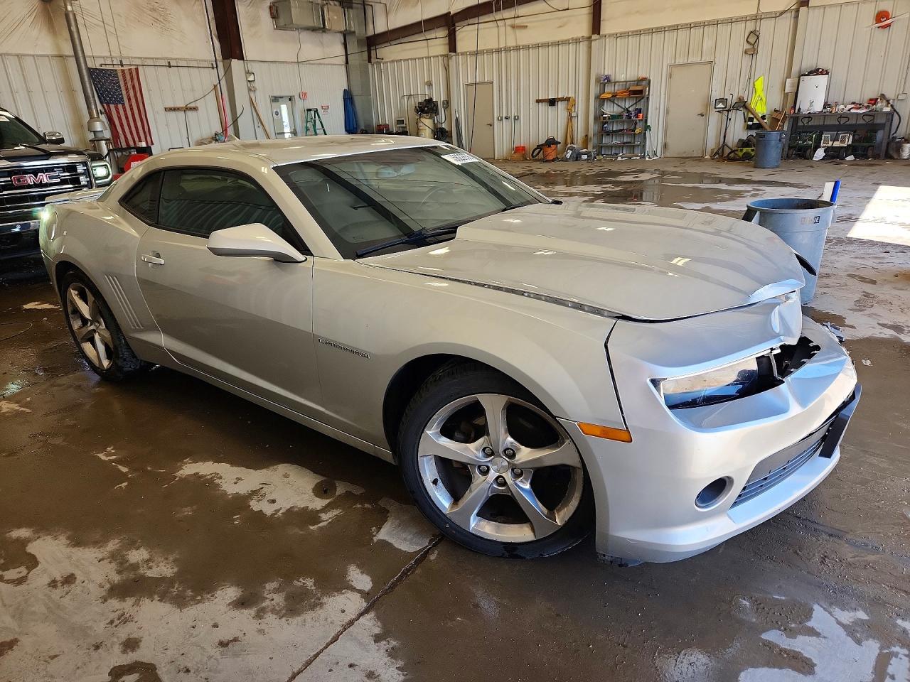 2015 Chevrolet Camaro Lt Silver vin: 2G1FD1E3XF9300899